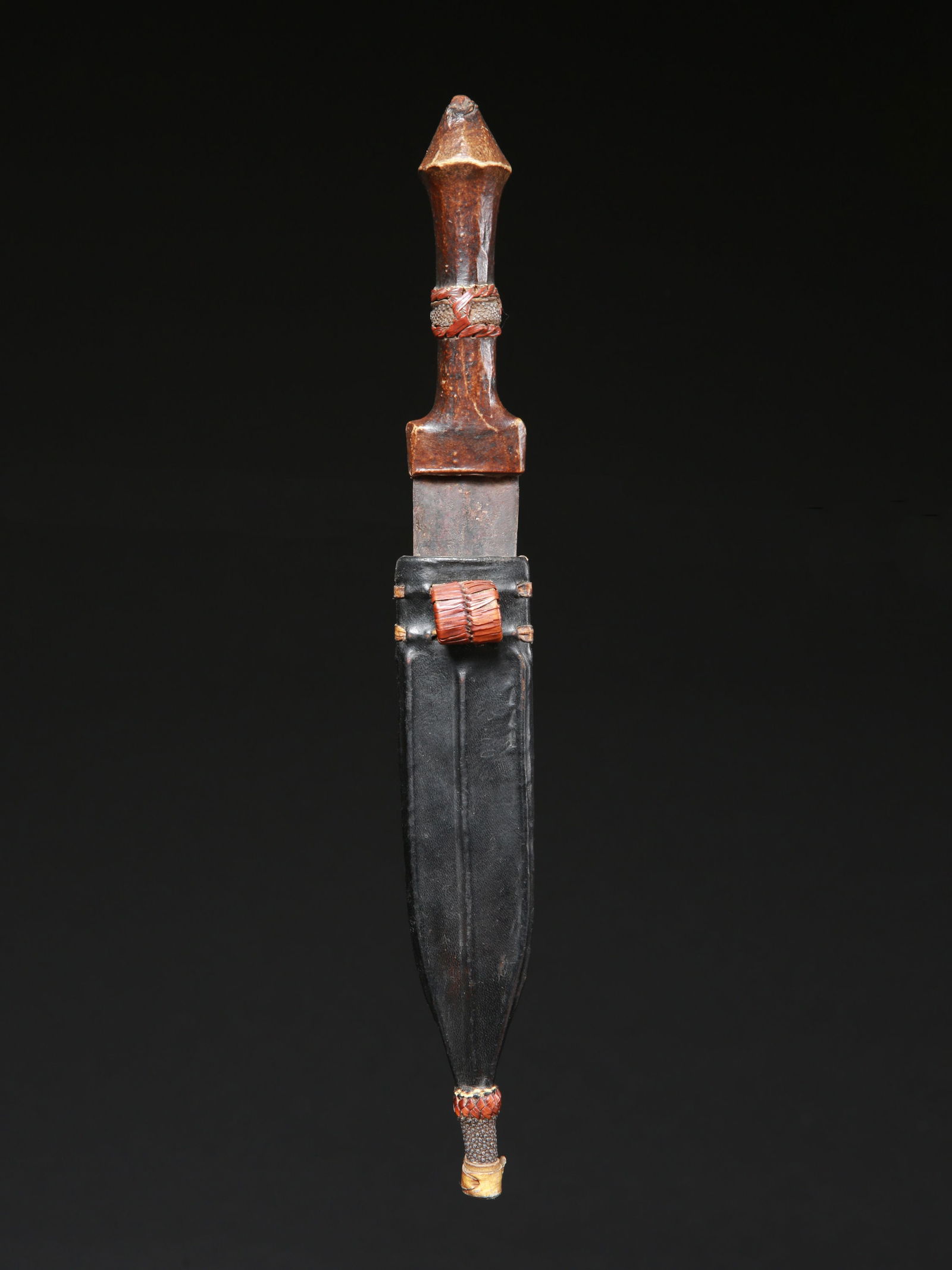 A Bariba Dagger with Scabbard (1 of 10)
