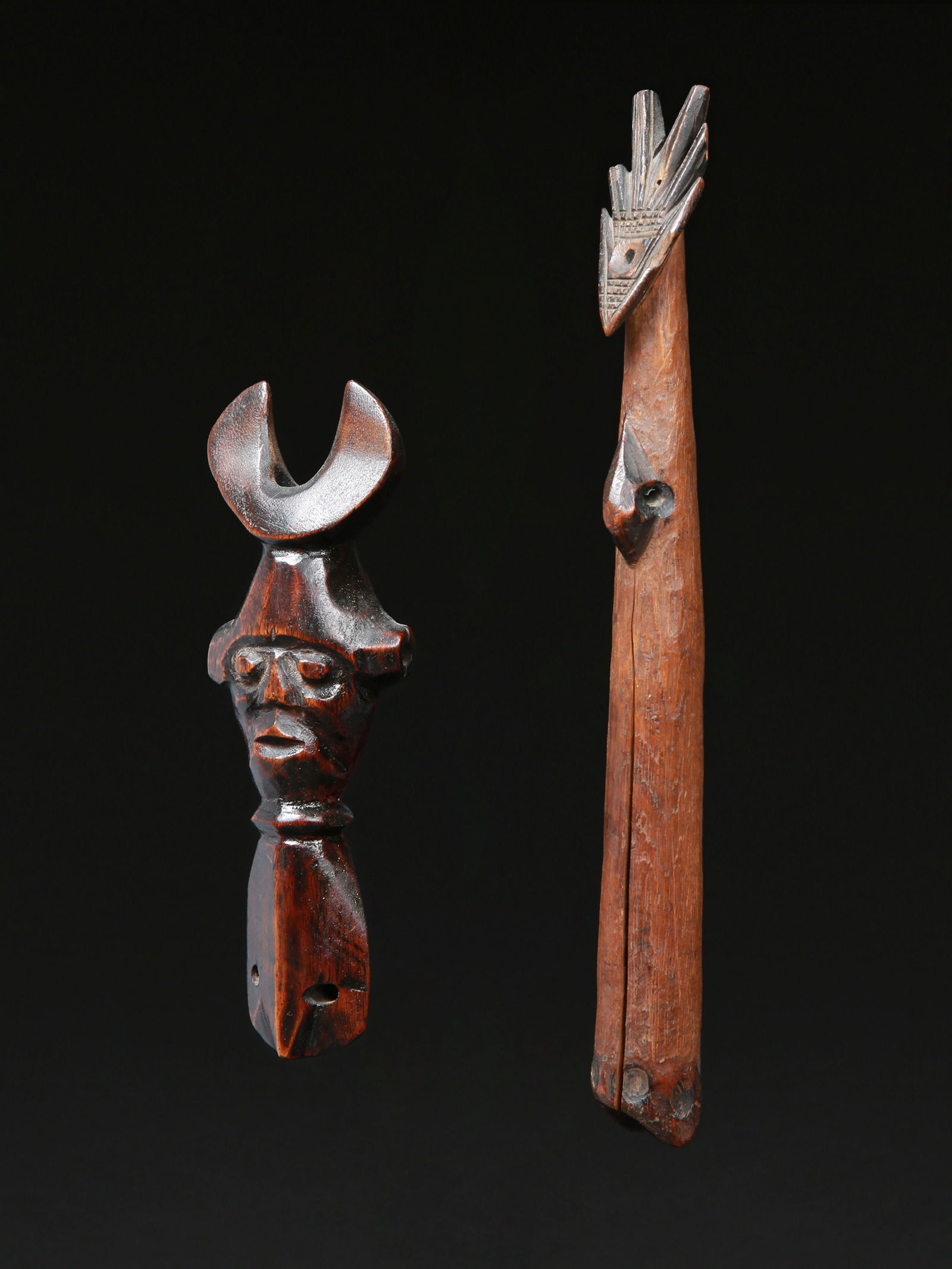 2 Bamileke Flutes (1 of 9)