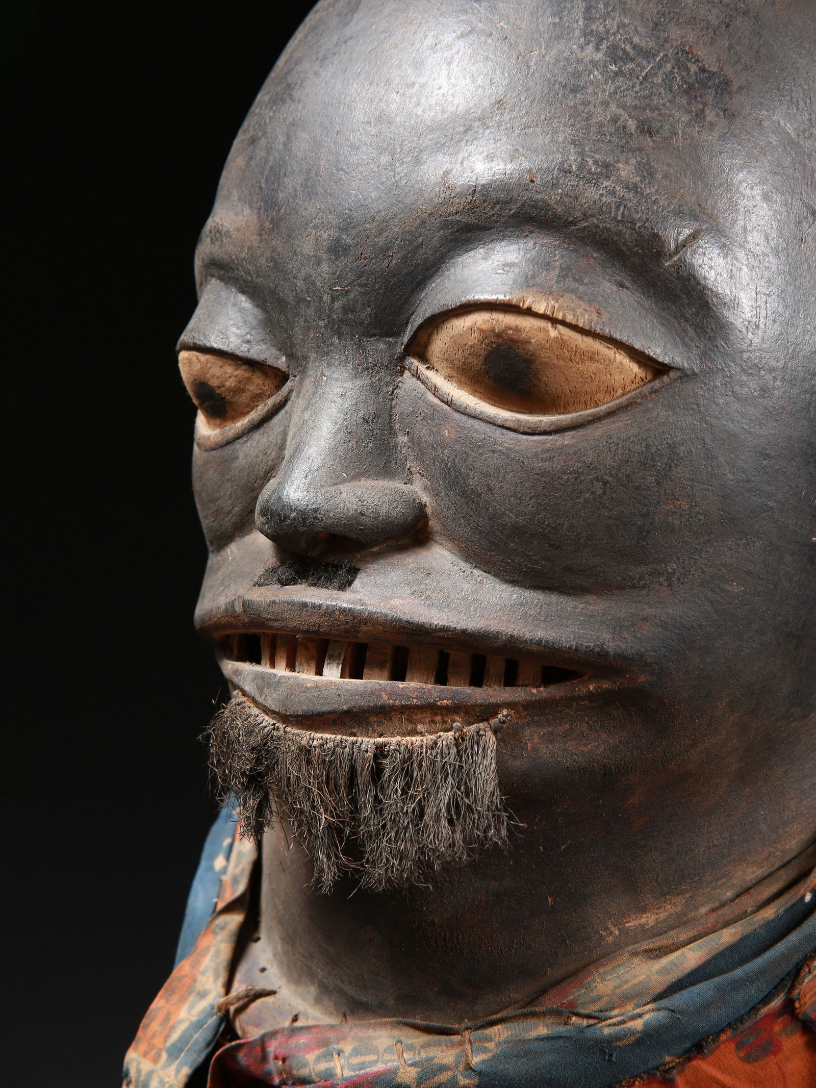 A Makonde Helmet Mask, "lipiko" (1 of 10)