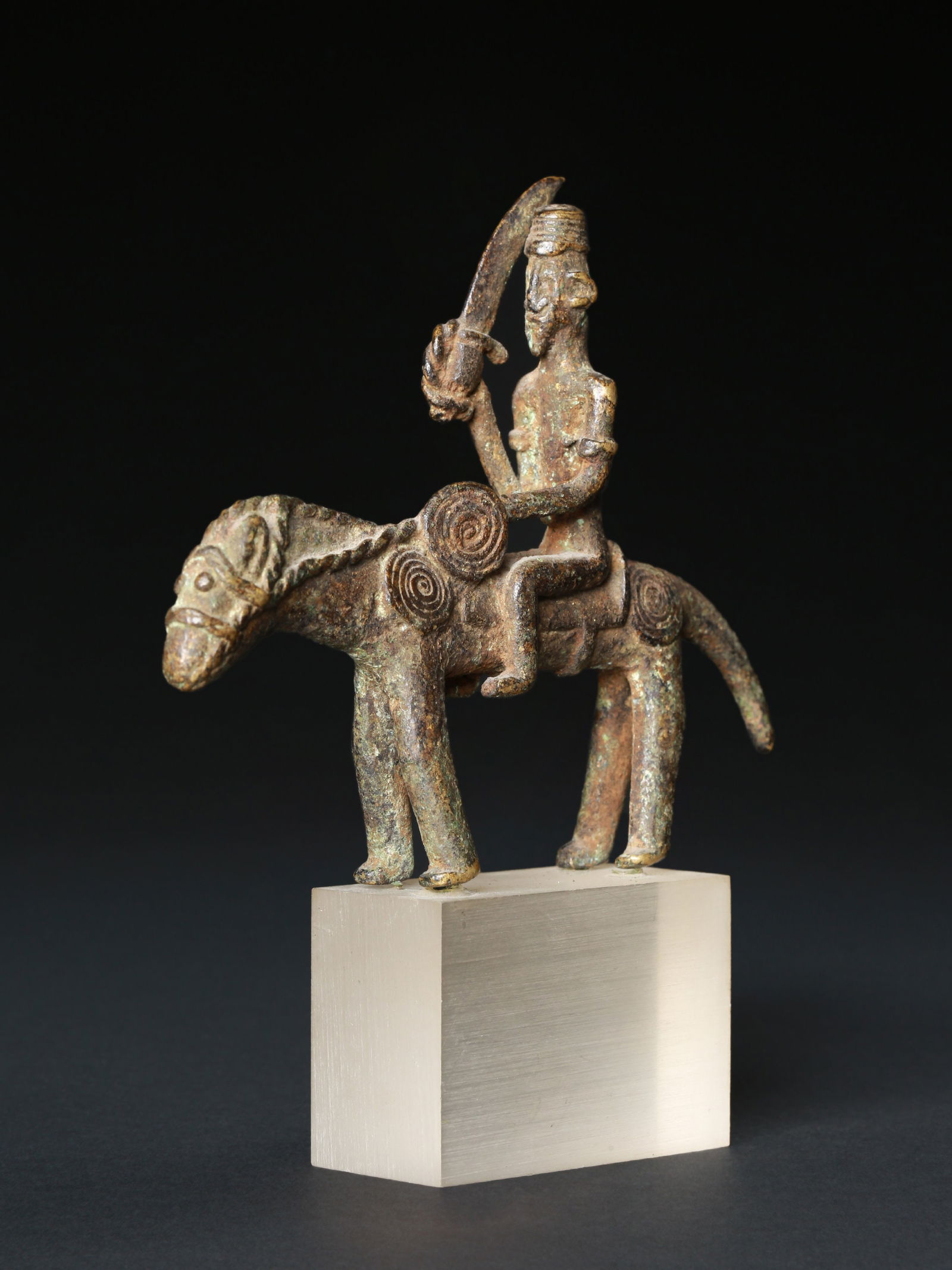 A Dan (?) Miniature Equestrian (1 of 10)