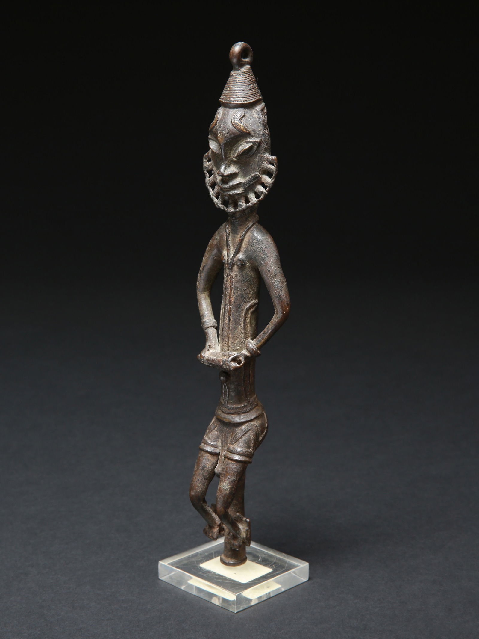 A Yoruba Staff, "edan ogboni" (1 of 12)