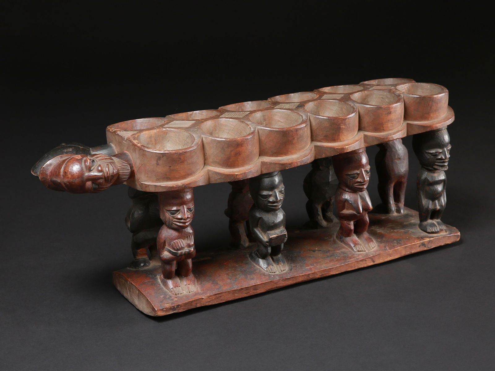 A Yoruba Gameboard, "opon ayo" (1 of 20)