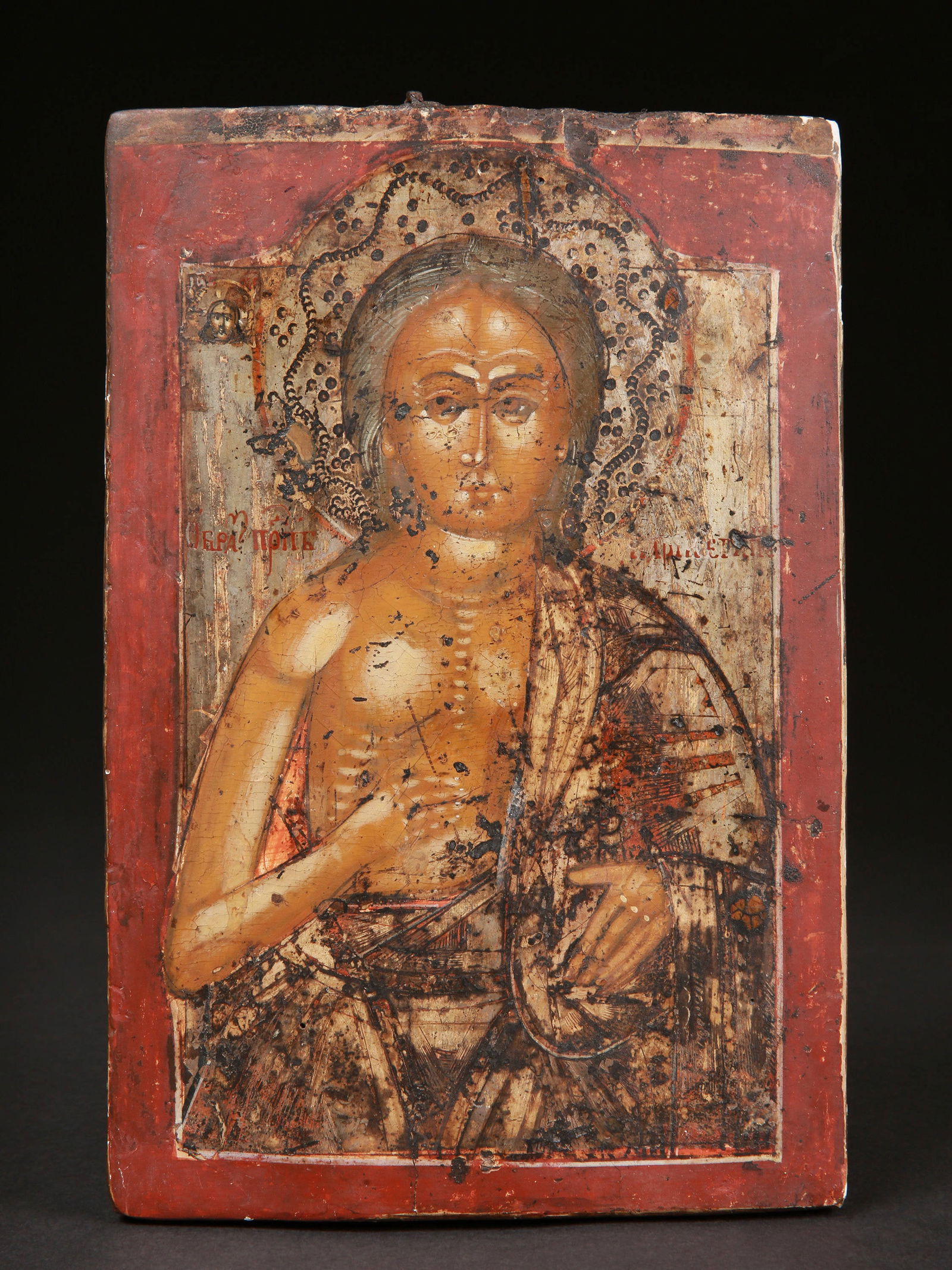A Russian, Representation of Mary of Egypt (1 of 9)