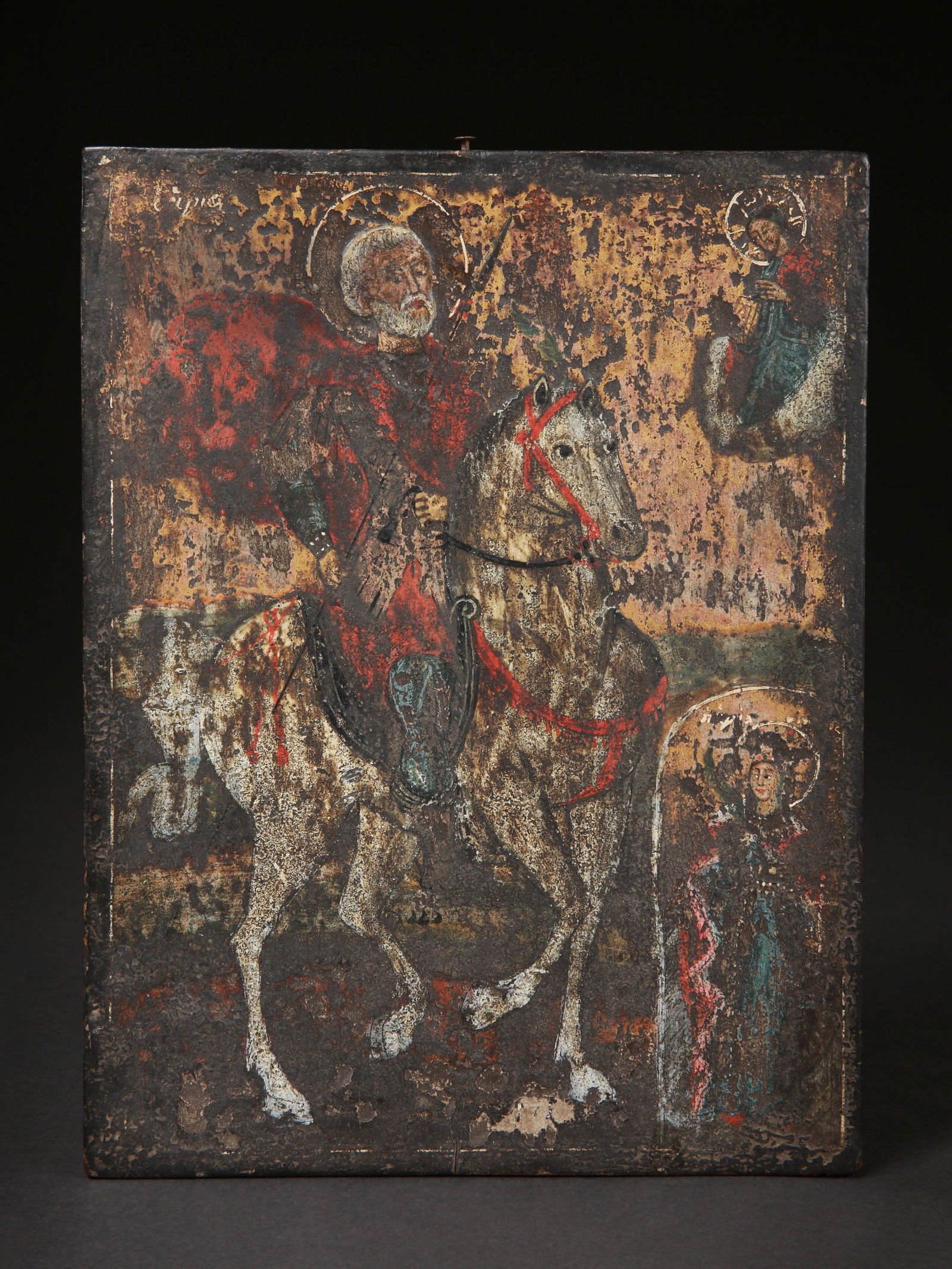 A Greek Icon, Representation of Saint George (1 of 9)