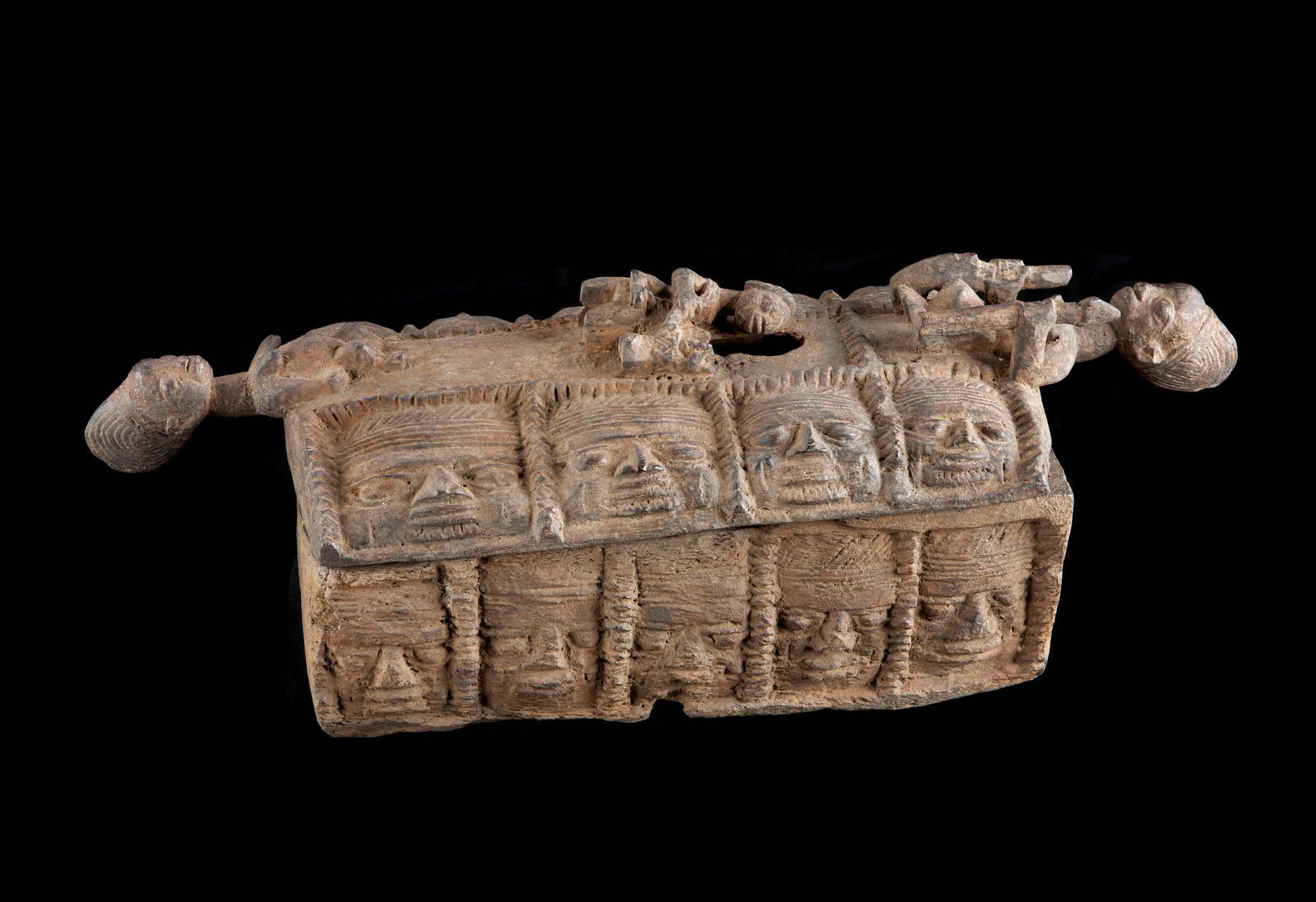 A Yoruba Receptacle with Lid, in the style of Olówè of Isè (1 of 20)