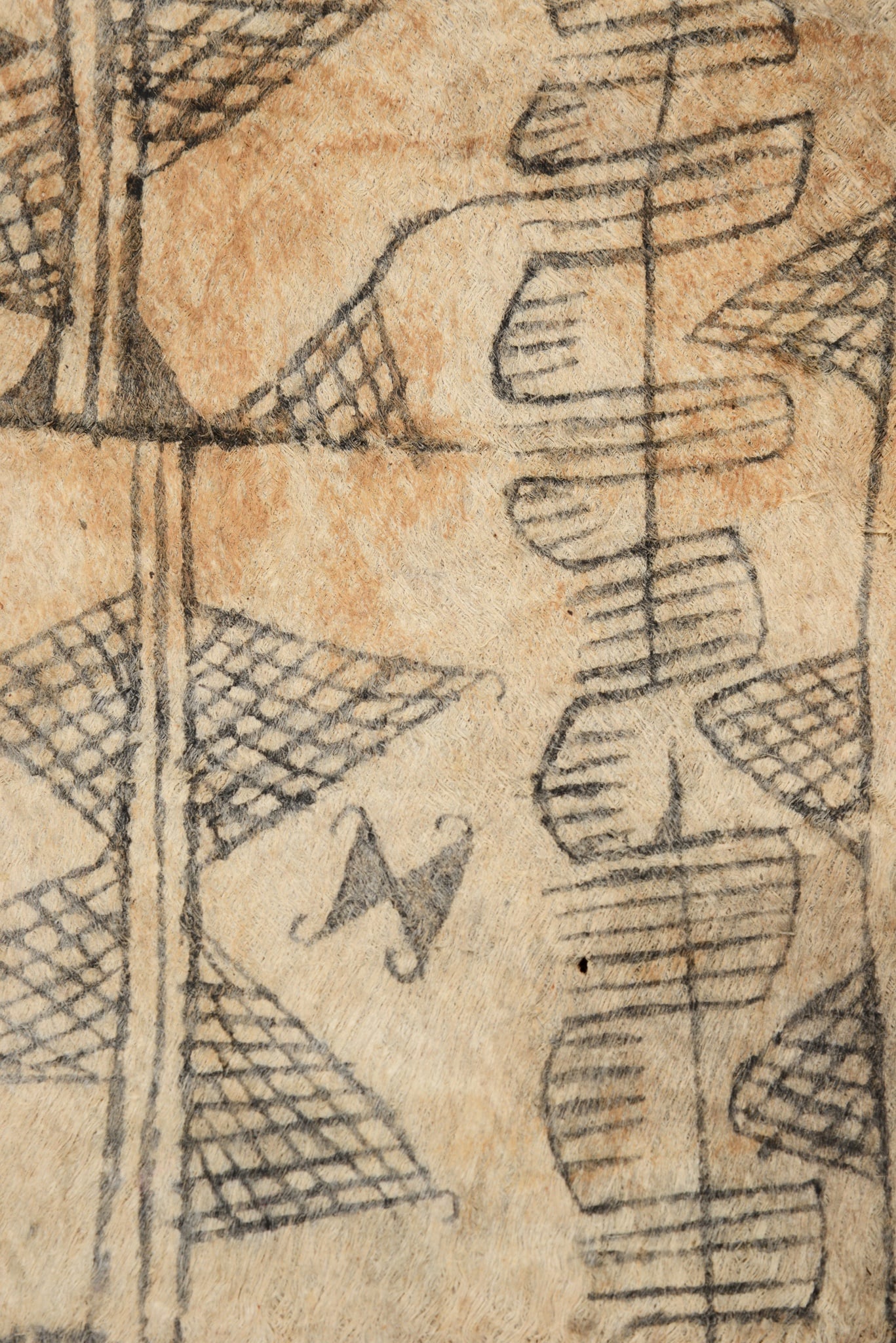 A Mbuti Bark Cloth, "pongo" (1 of 3)