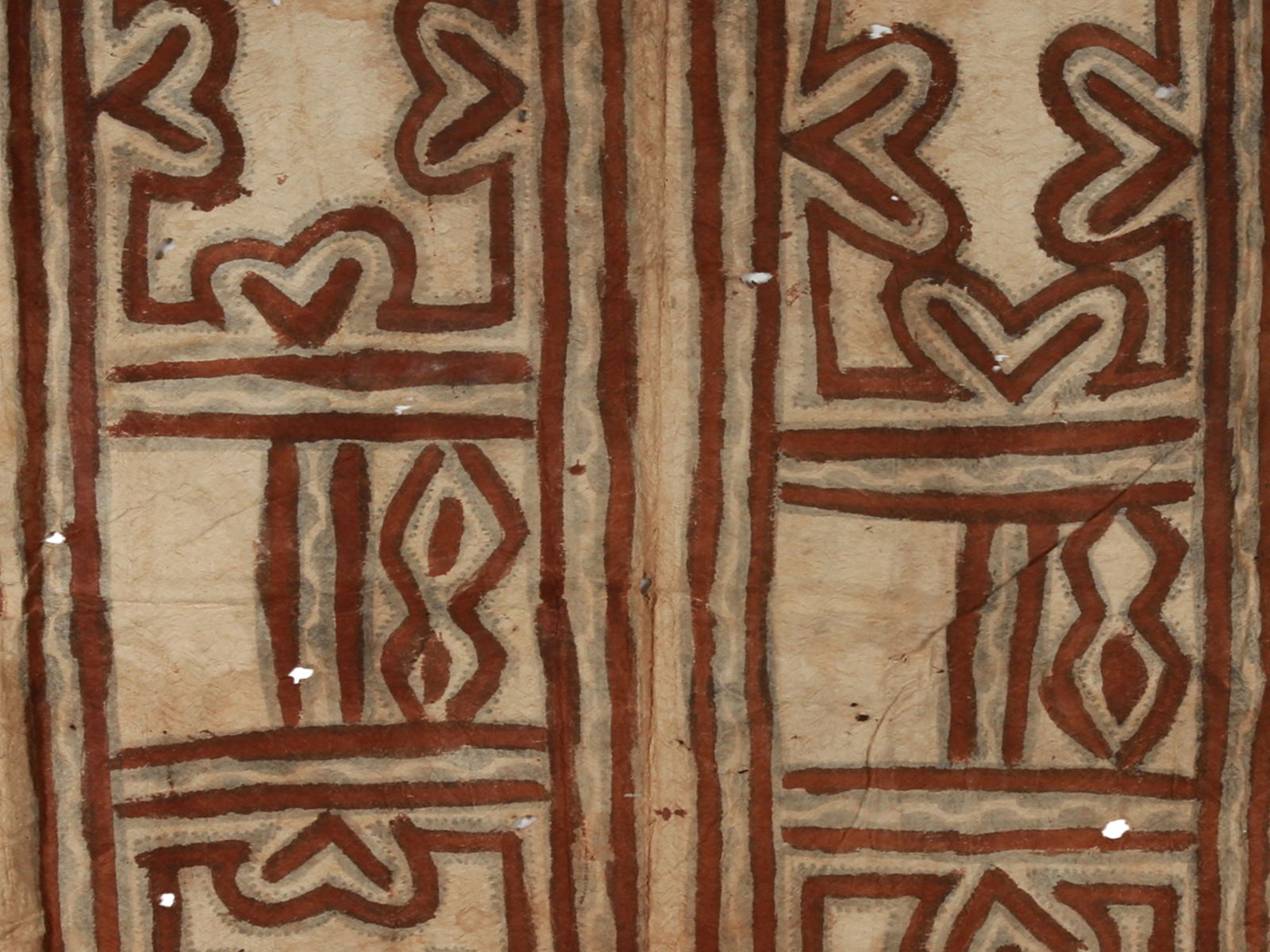A Barkcloth Panel from Oro Province, "tapa" (1 of 4)