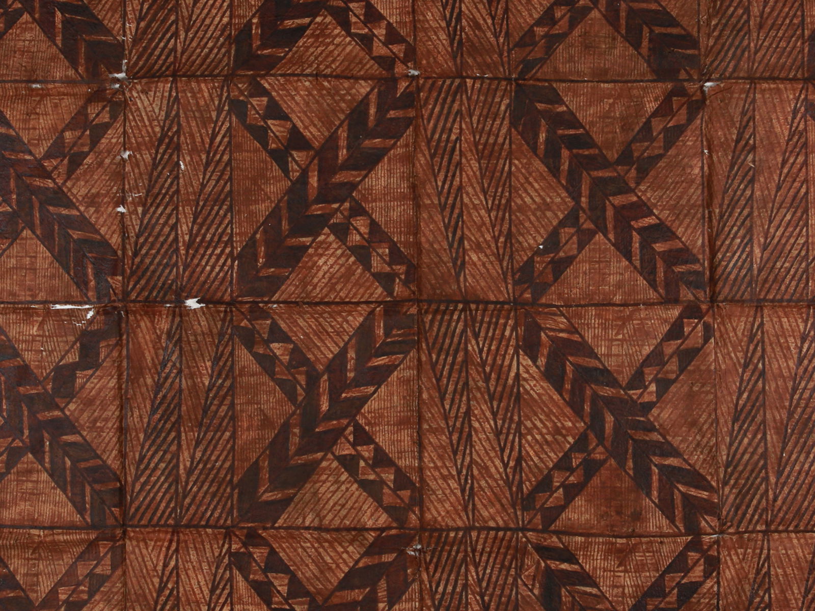 A Tongan Barkcloth or Tapa Cloth, "ngatu" (?) (1 of 4)