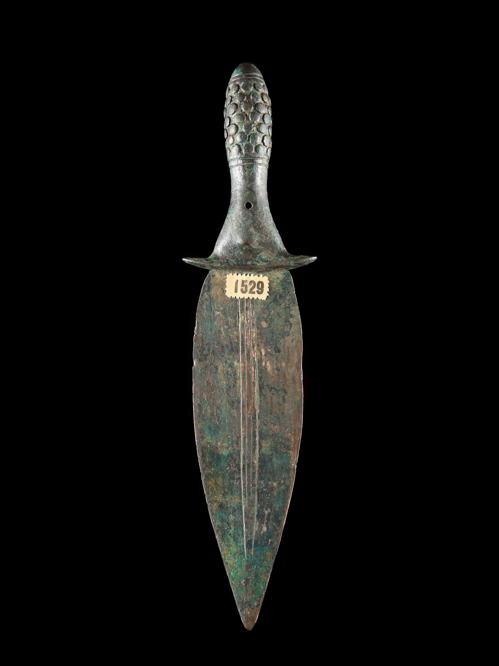 A Luristan Bronze Dagger with a leaf-shaped Blade (1 of 4)