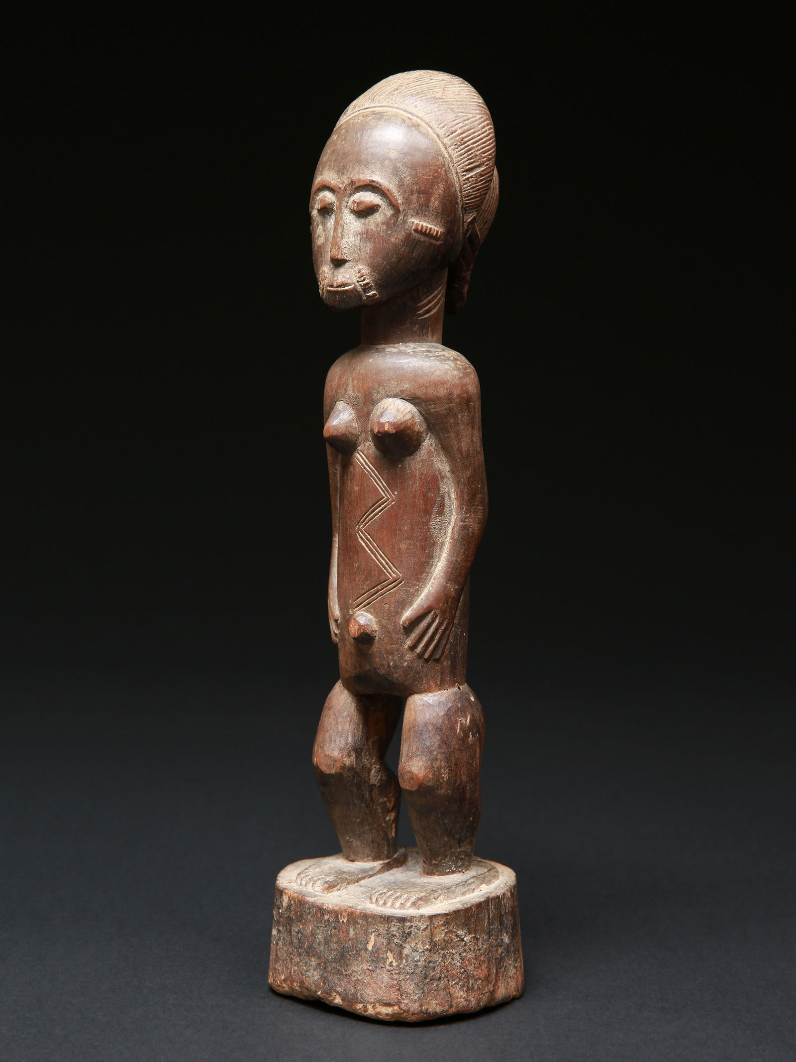 A Baule Figure, "waka sona" ("blolo-bla") (1 of 14)