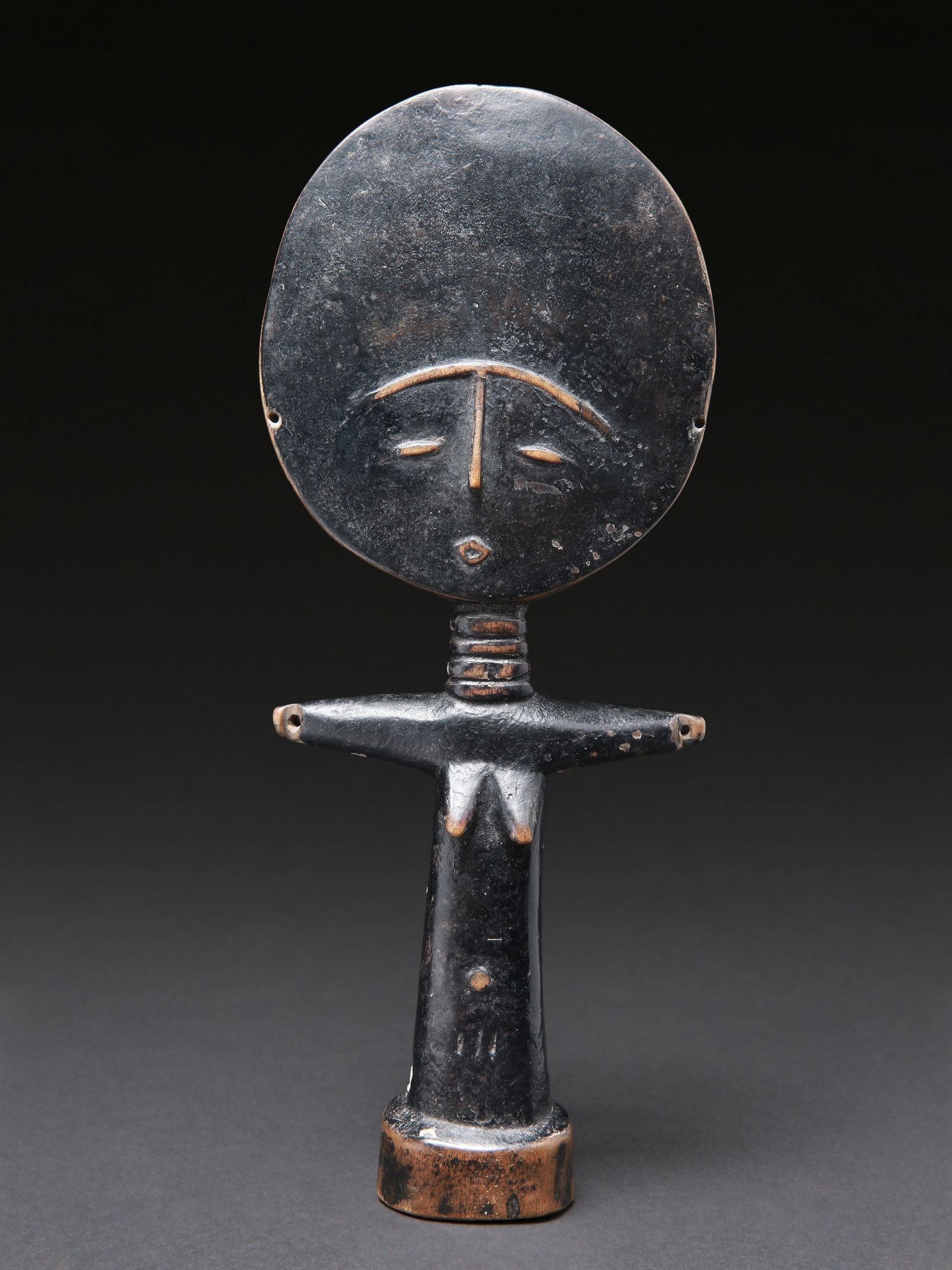 An Asante Fertility Figure, "akua'ba" (1 of 11)