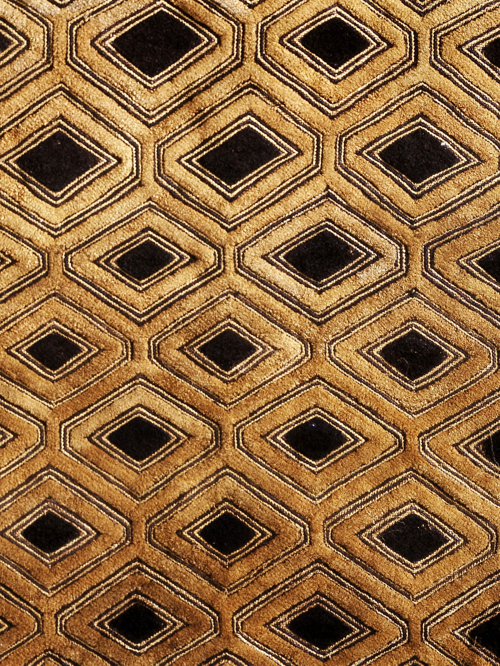 A Kuba Textile Prestige Panel and Currency, "mbal" (1 of 2)