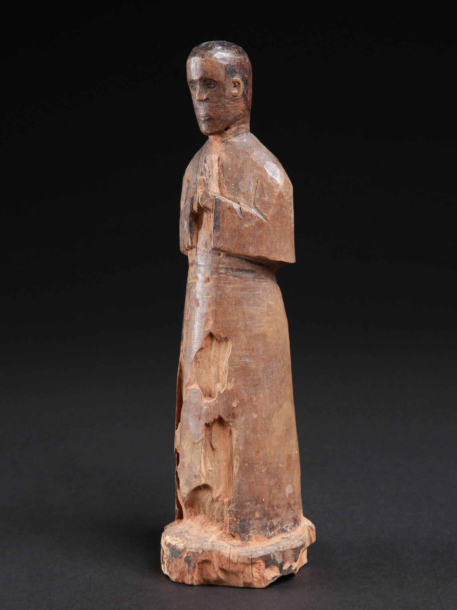 A Luba Christian Votive Figure, Praying Priest (1 of 11)