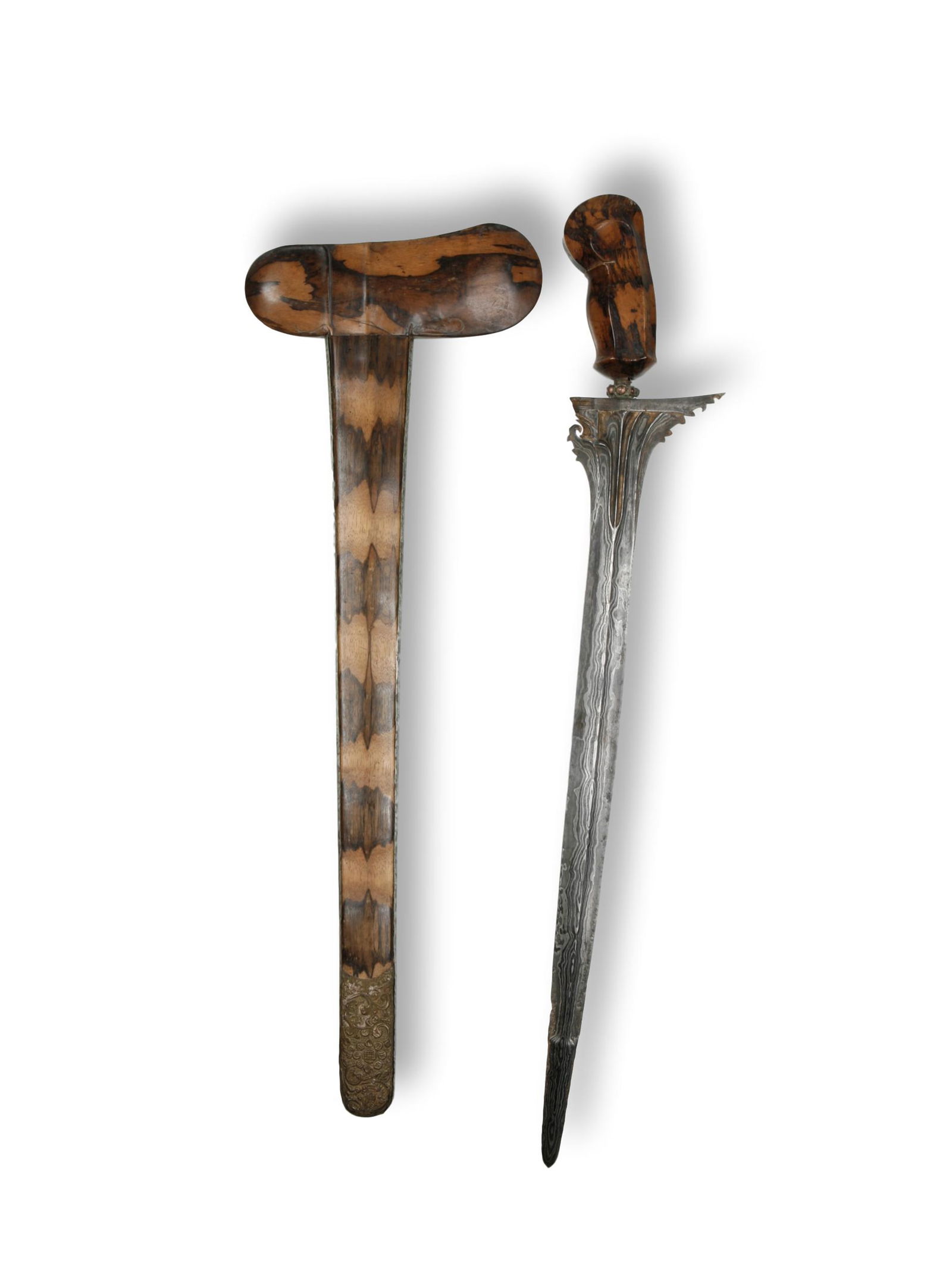 An Indonesian Dagger with Sheath, “keris” (1 of 3)