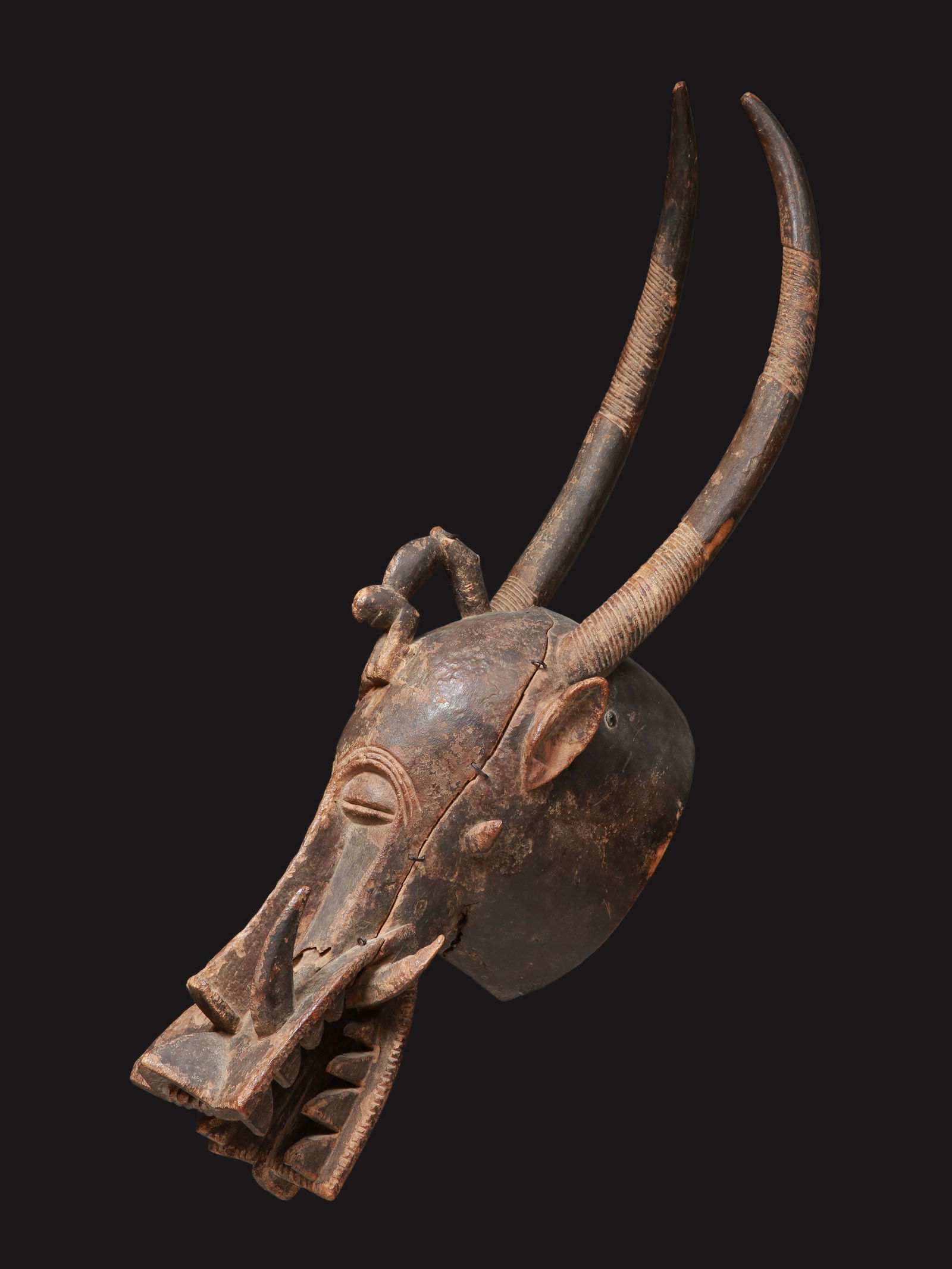 A Senufo Mask, "kponyugo" (1 of 15)