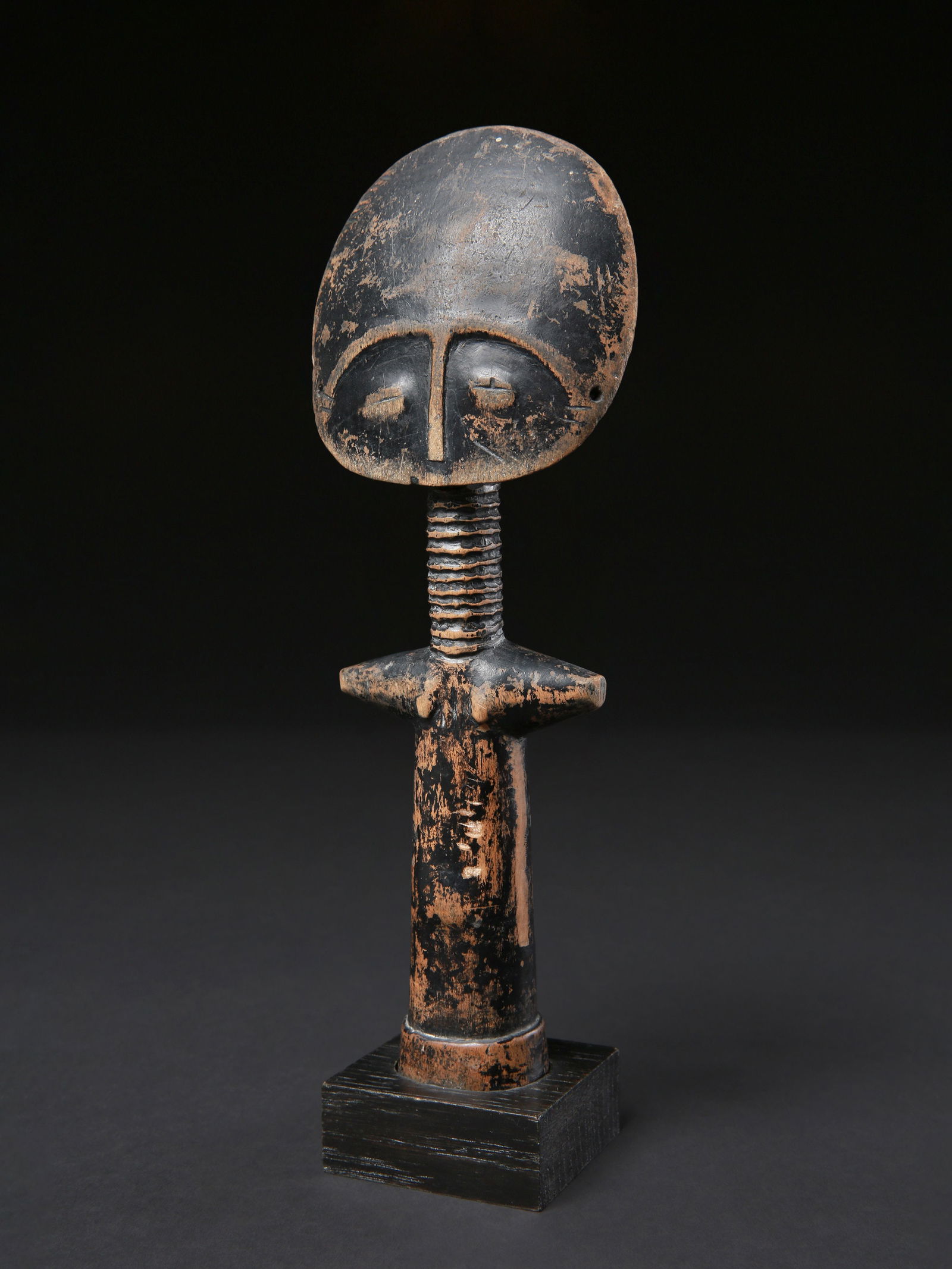A Brong-Ahafo Fertility Figure, "akua'ba" (1 of 10)