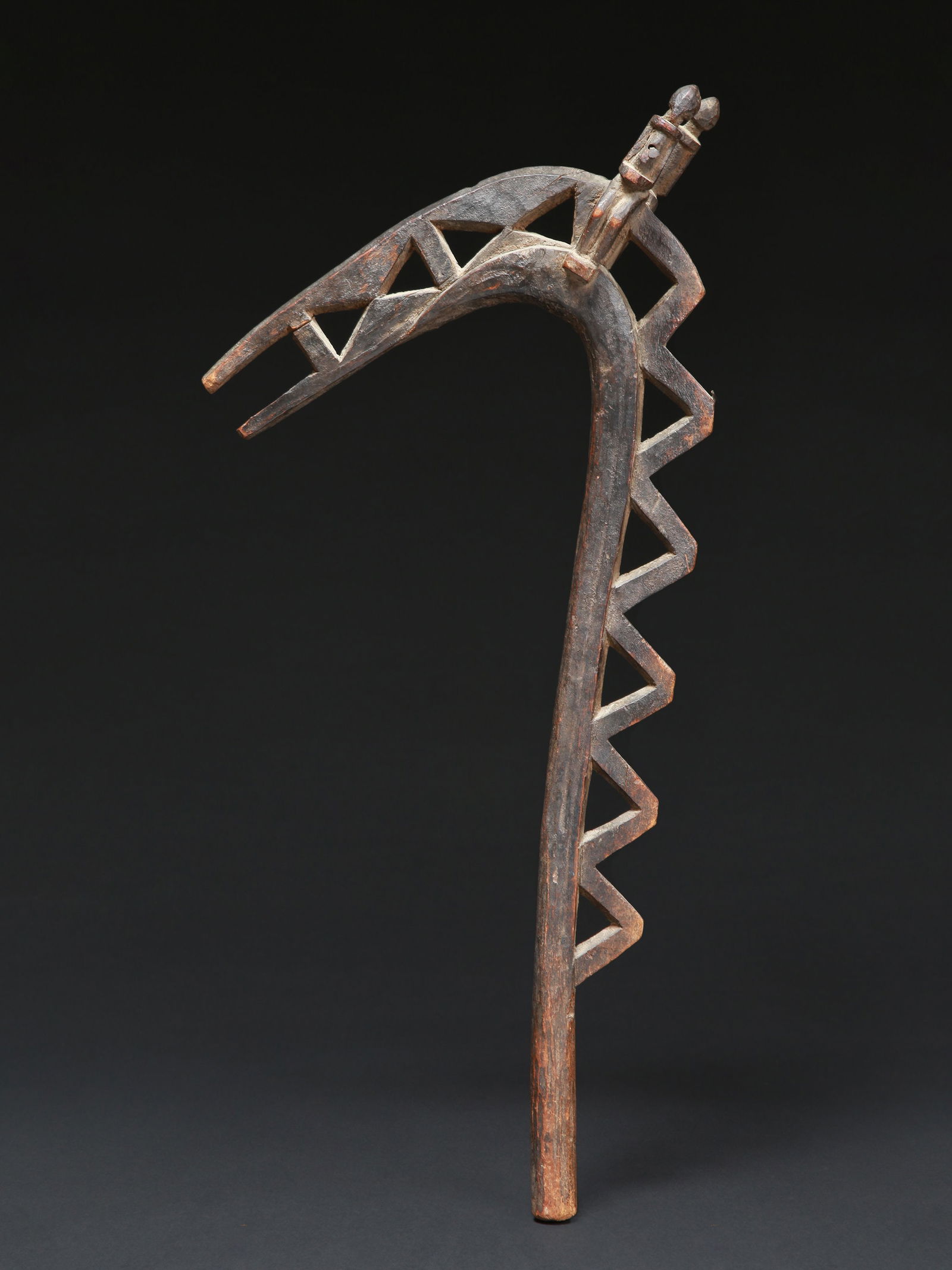 A Dogon Staff, "yo-domolo" (1 of 12)