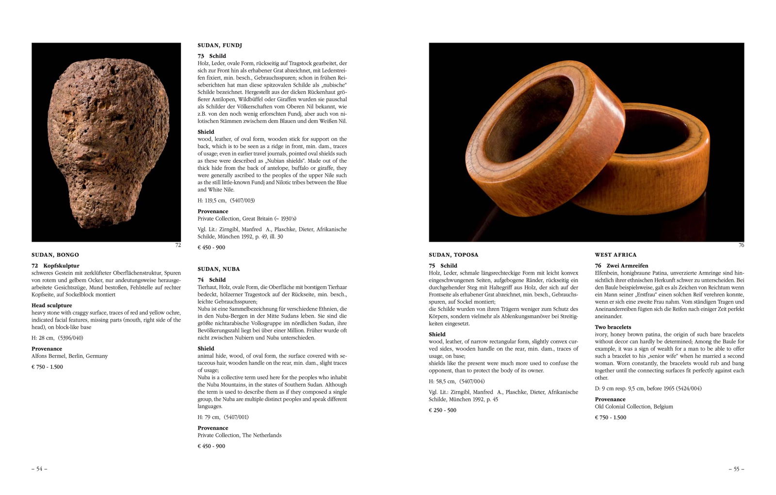 A Bongo Stone Head - 16