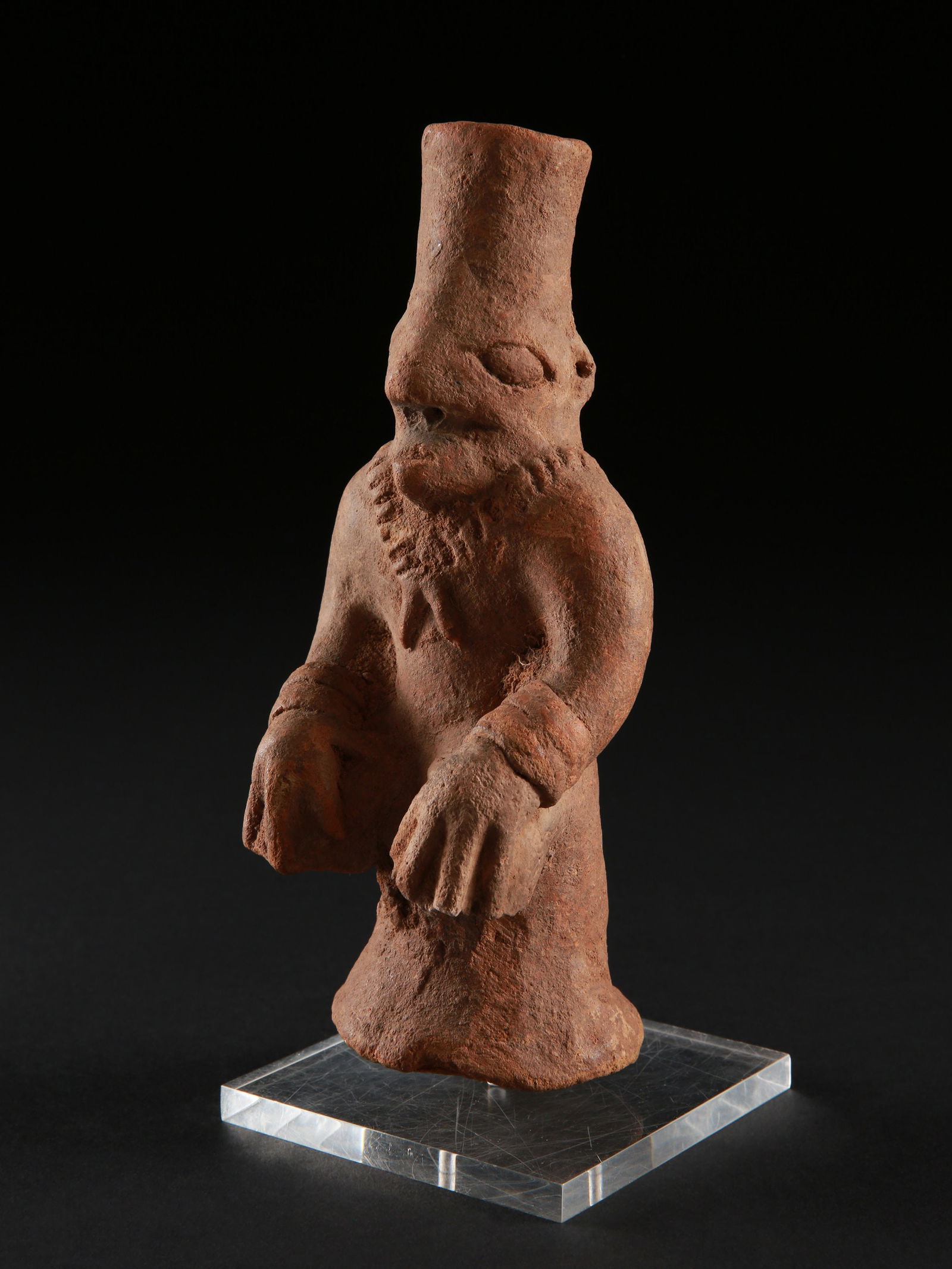 A Koma-Bulsa seated Terracotta Figure, "kronkronbua" (1 of 12)