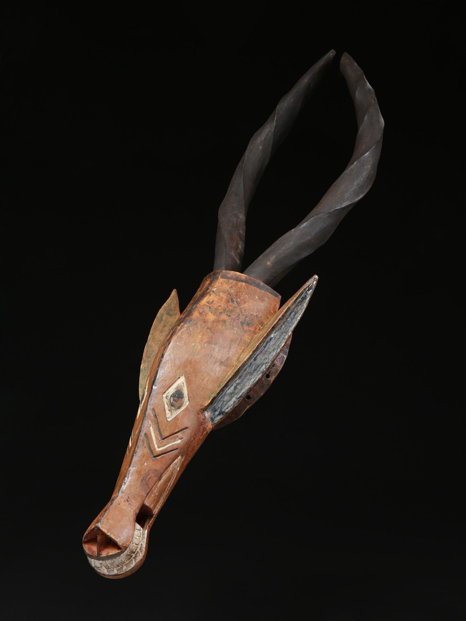 An Ijebu Mask representing an Antelope, "agira agbo" (1 of 13)