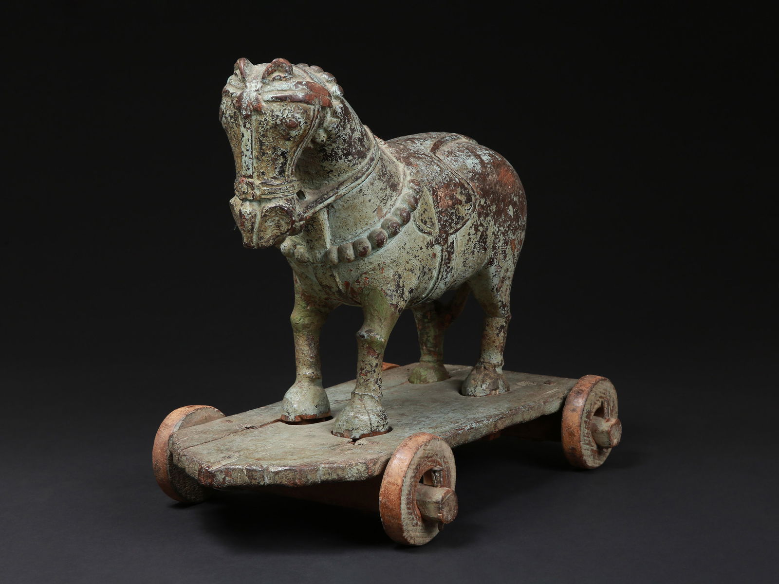 An Indian Toy Horse on Wheels (1 of 15)