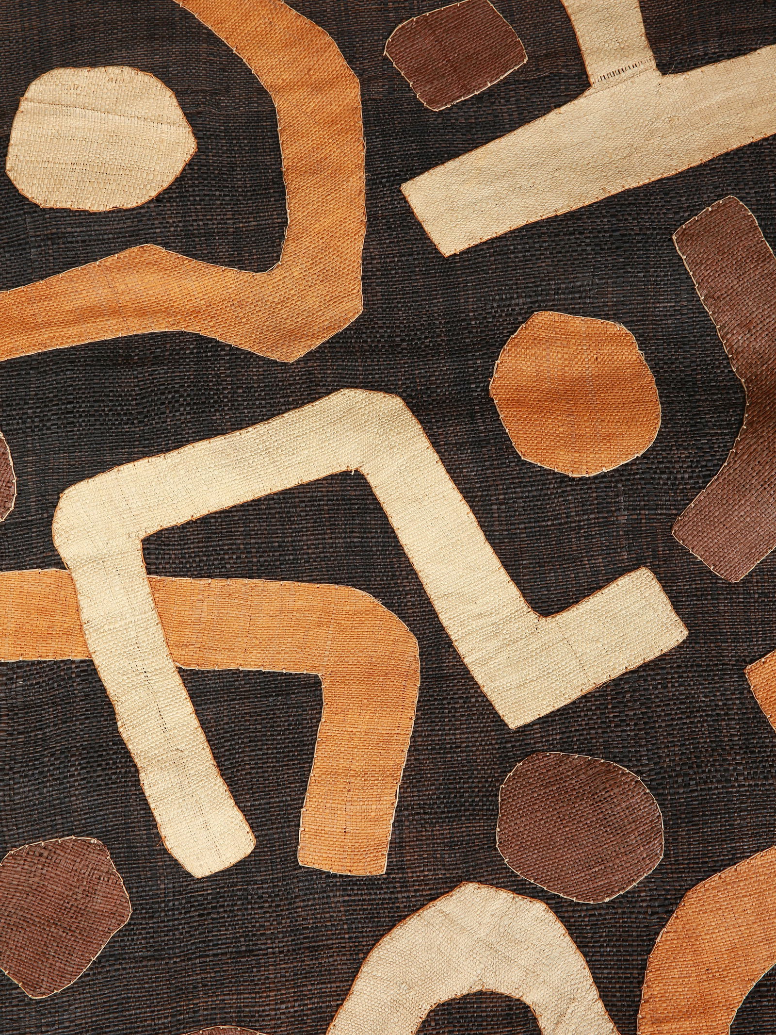 A Kuba Woven Fabric, Overskirt (1 of 7)