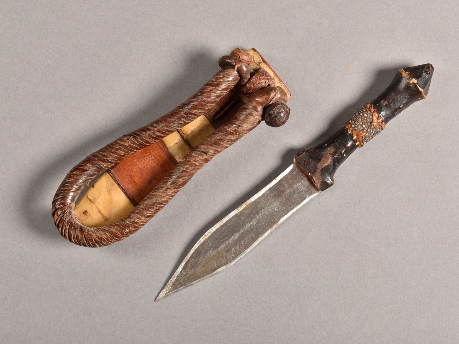 A Bariba Dagger with Sheath (1 of 5)