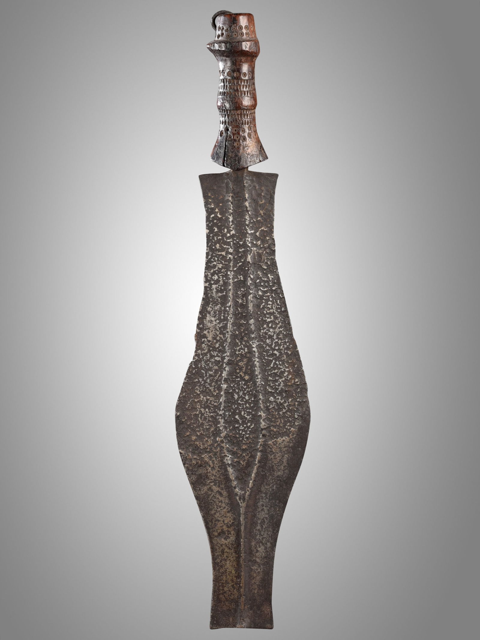 A Pende Ceremonial Short Sword, "phoogo ya kusa" (1 of 6)