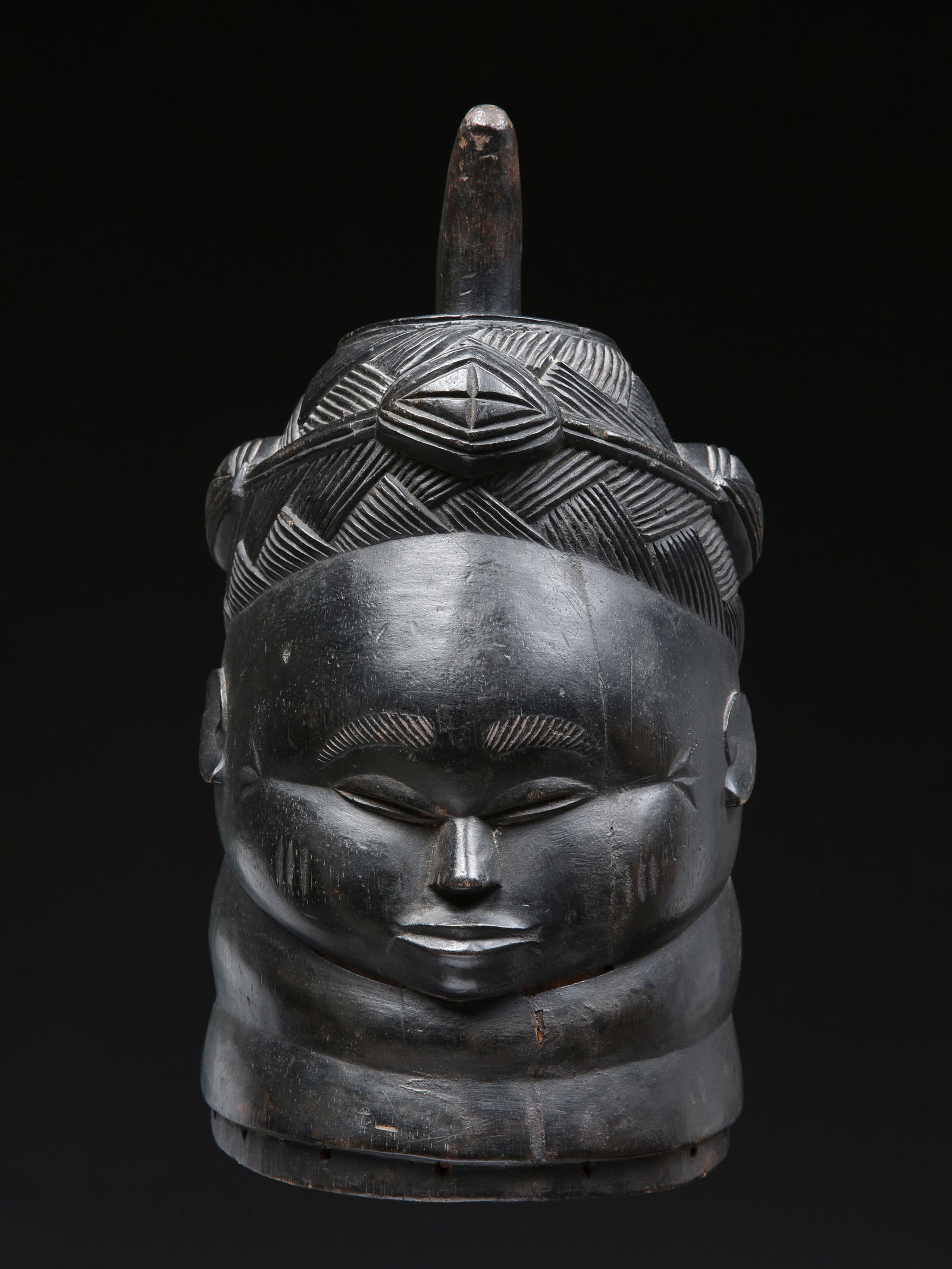 A Mende Helmet Mask, "soweï" - 2