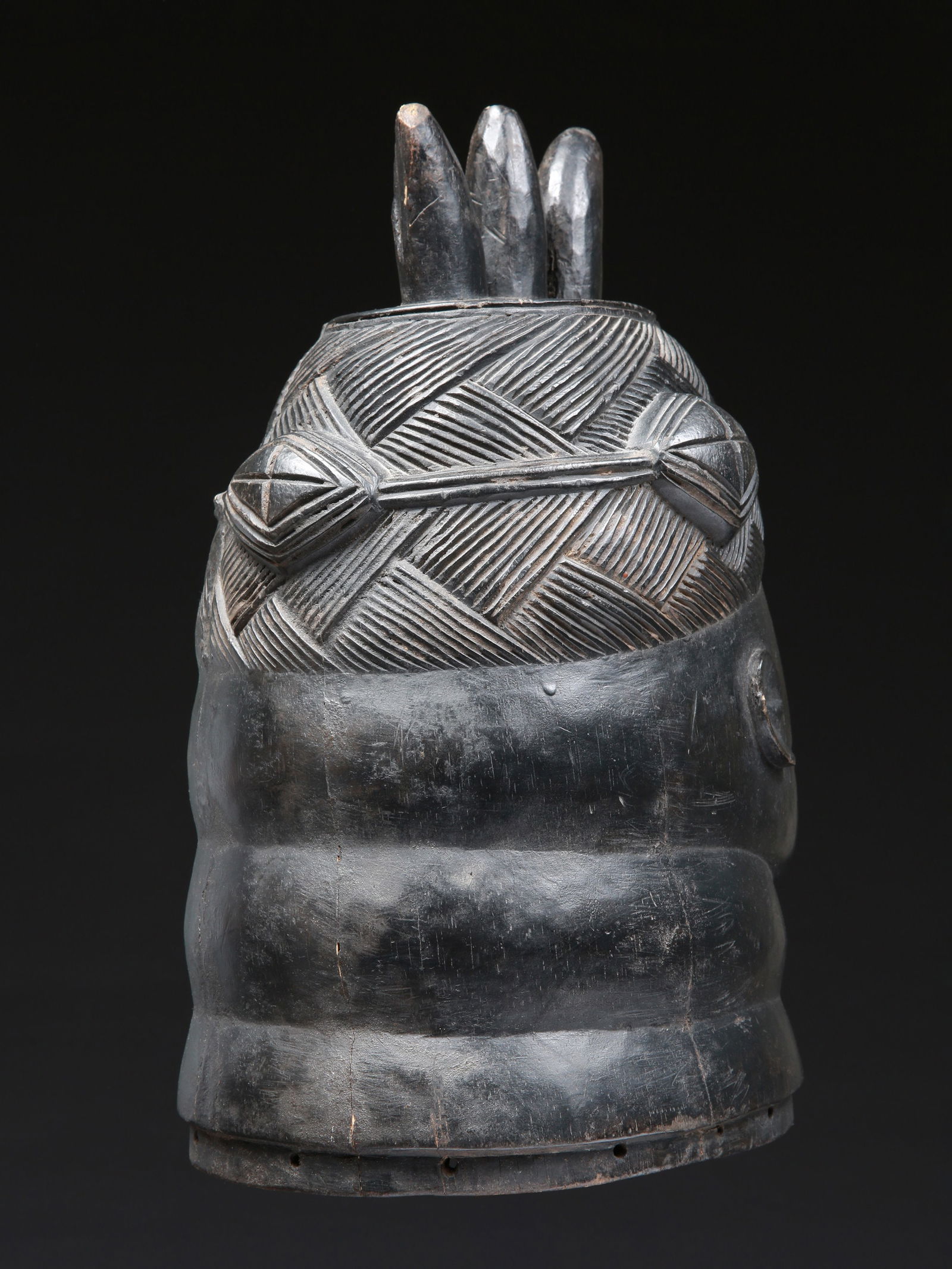 A Mende Helmet Mask, "soweï" - 5