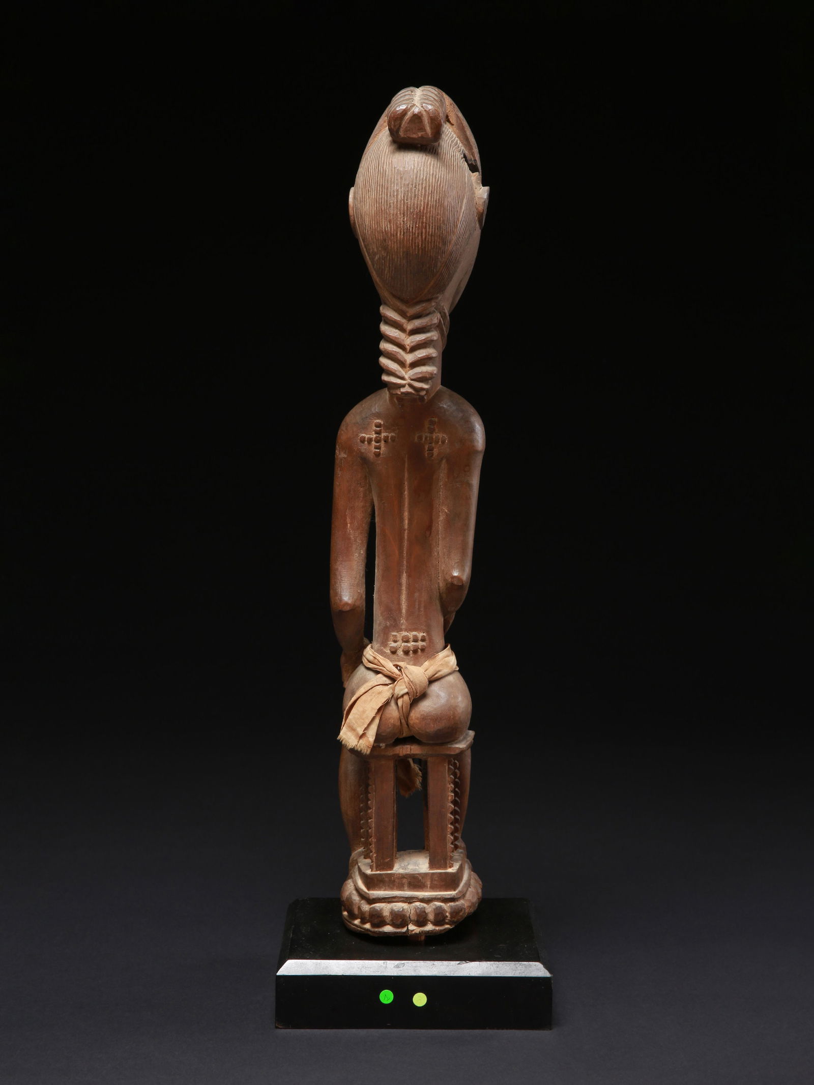 A Baule seated Figure - 13