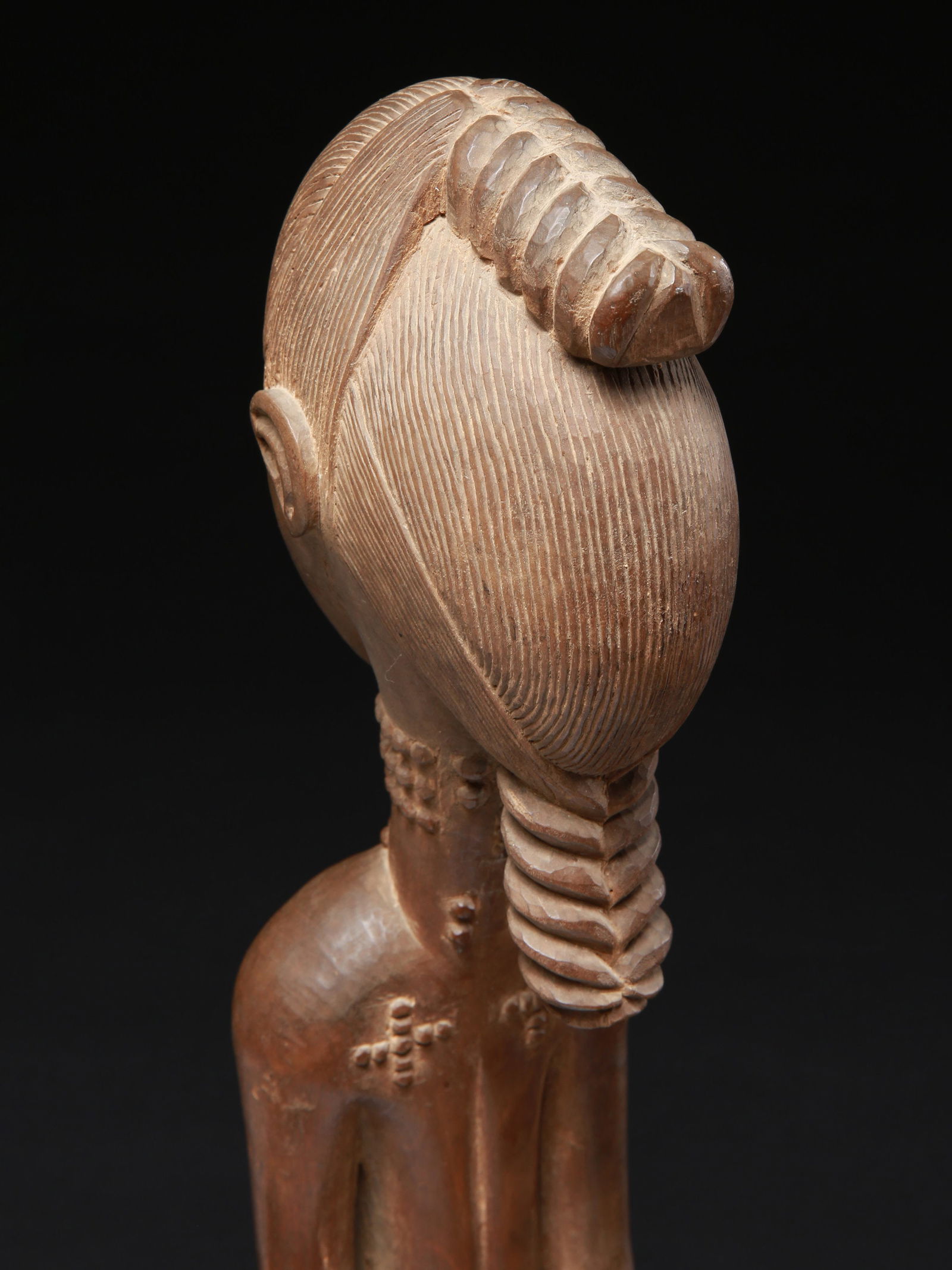 A Baule seated Figure - 17
