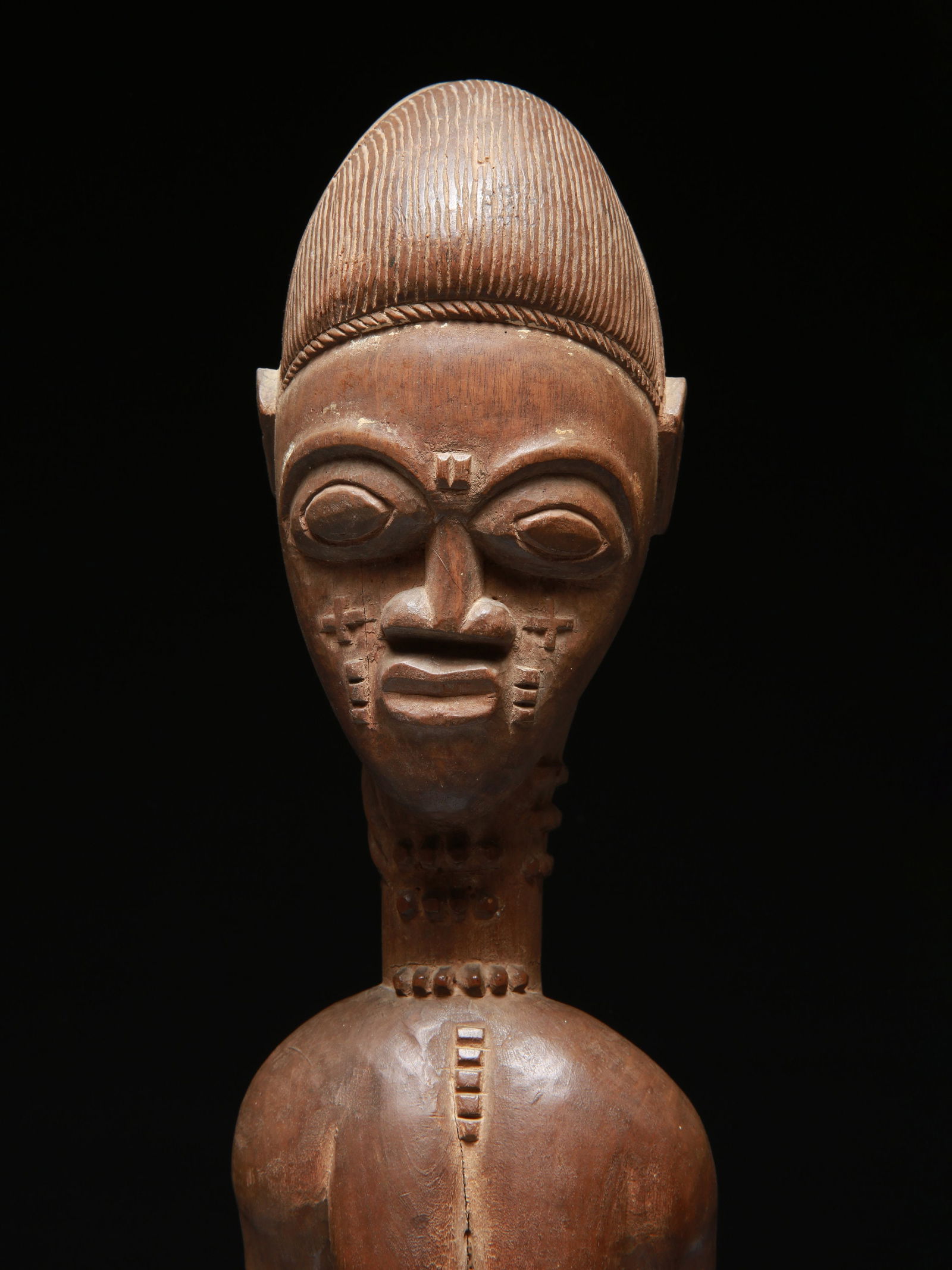 A Baule seated Figure - 18