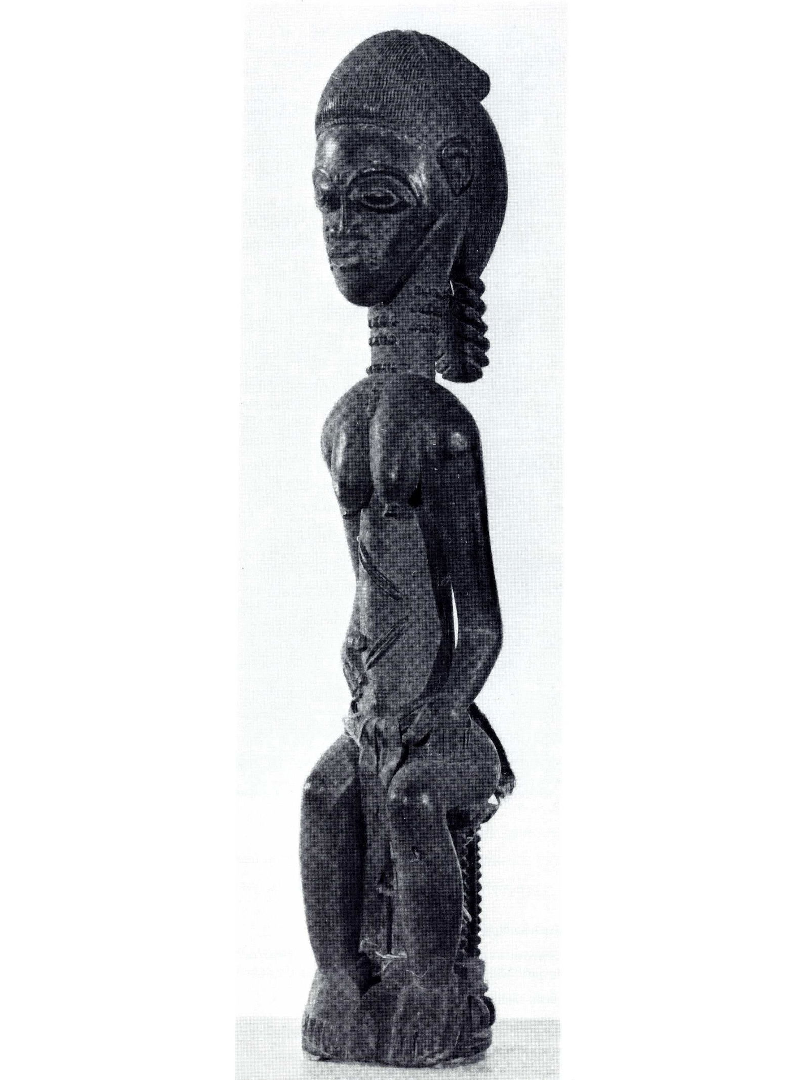 A Baule seated Figure - 20