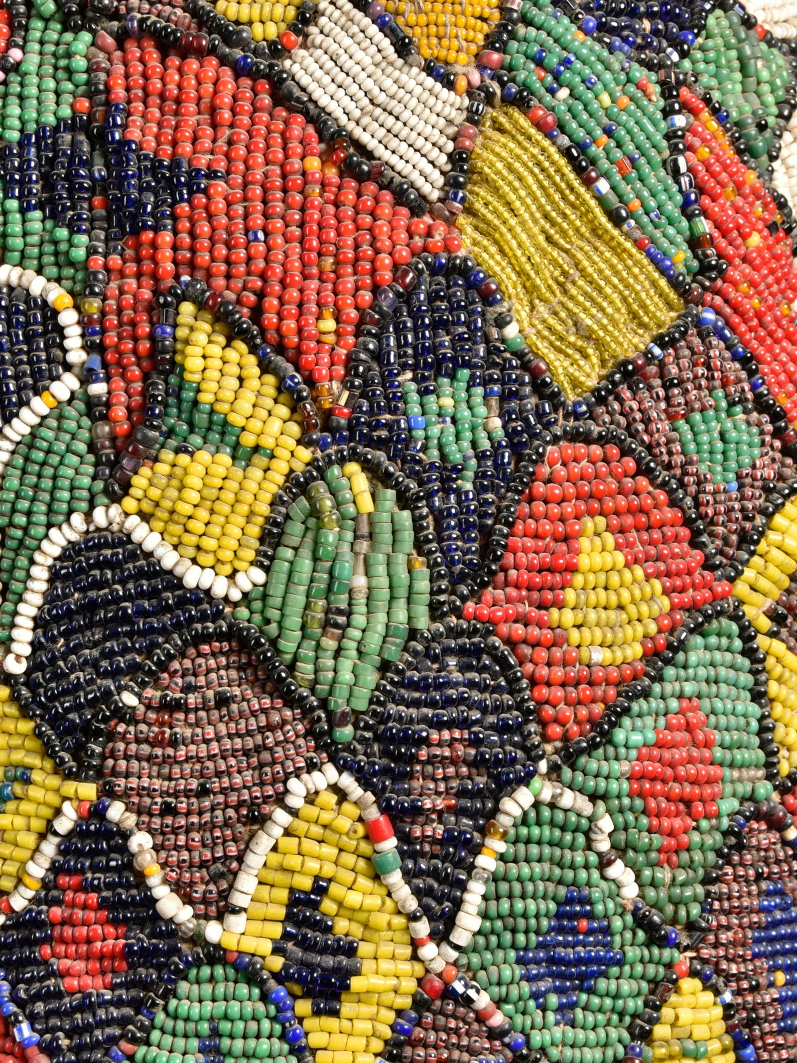 A Yoruba Beaded Crown, "ade" - 8