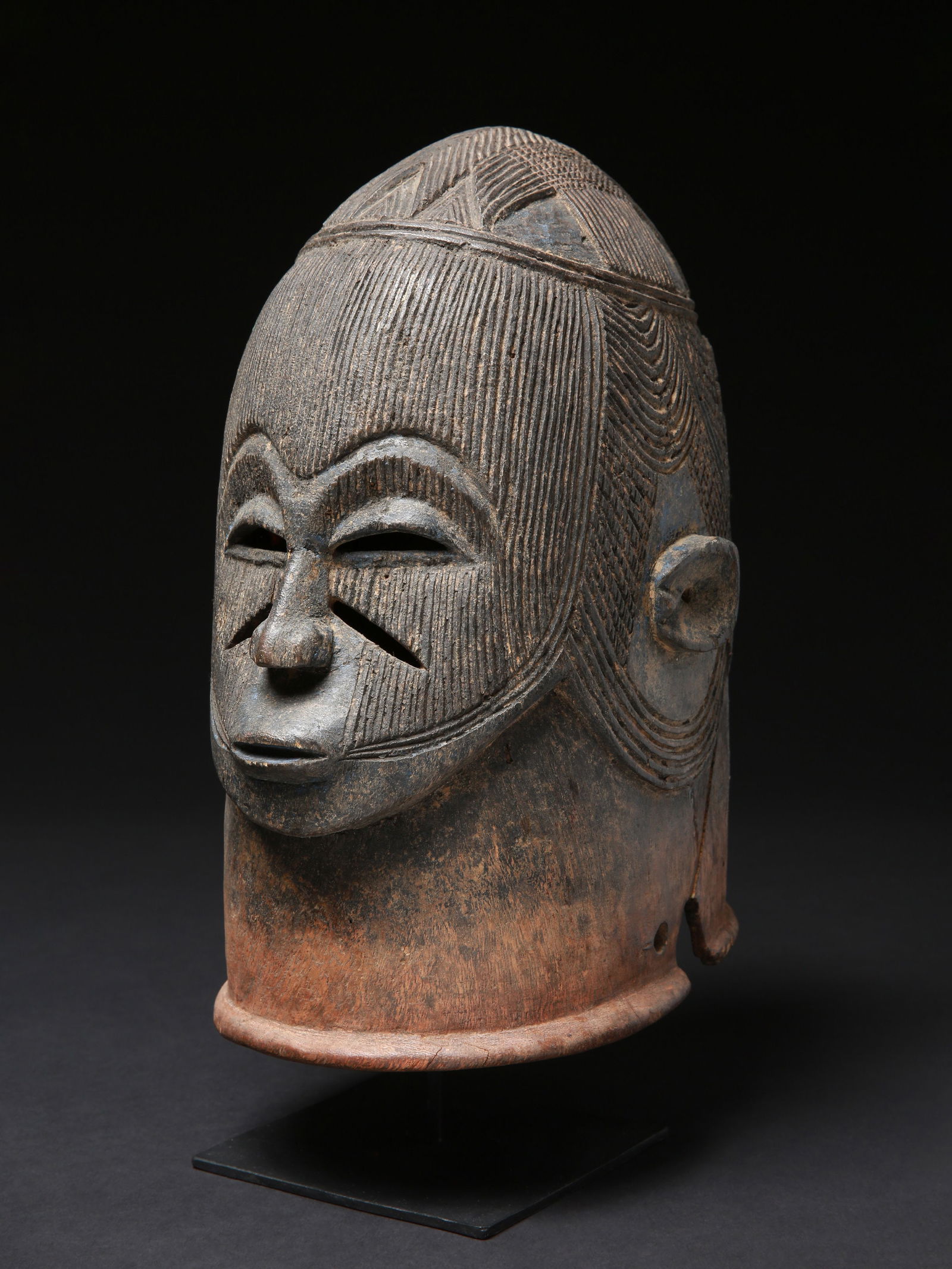 An Igala Helmet Mask, "egwu agba" (1 of 17)