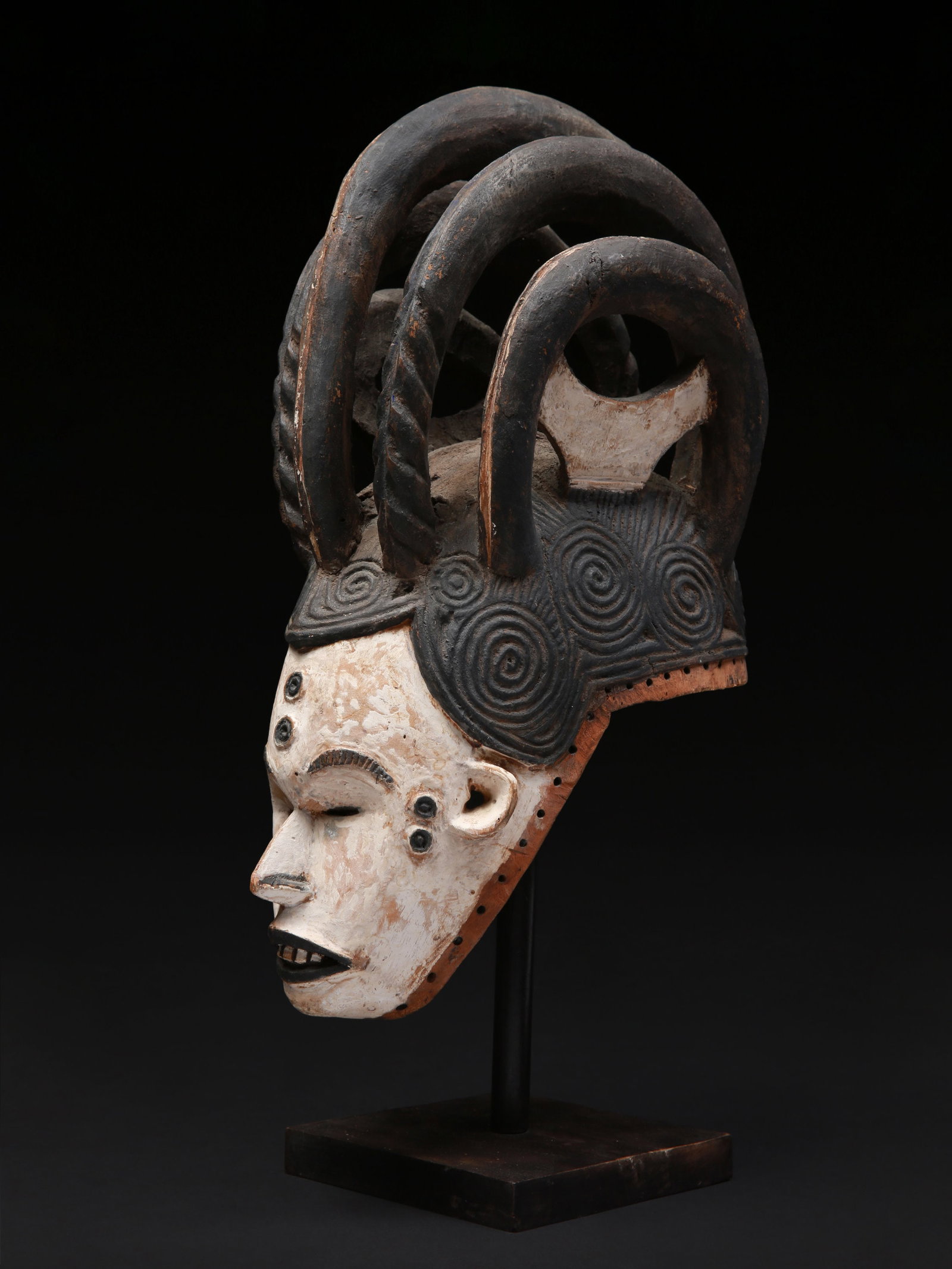 An Igbo Helmet Mask, "agbogho mmwo" (1 of 12)
