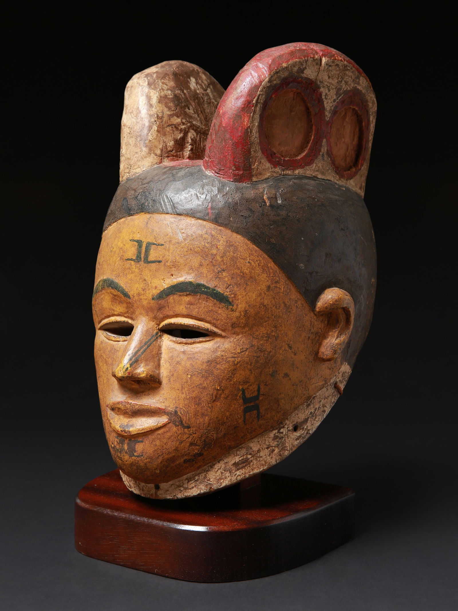 An Ibibio Helmet Mask (1 of 12)