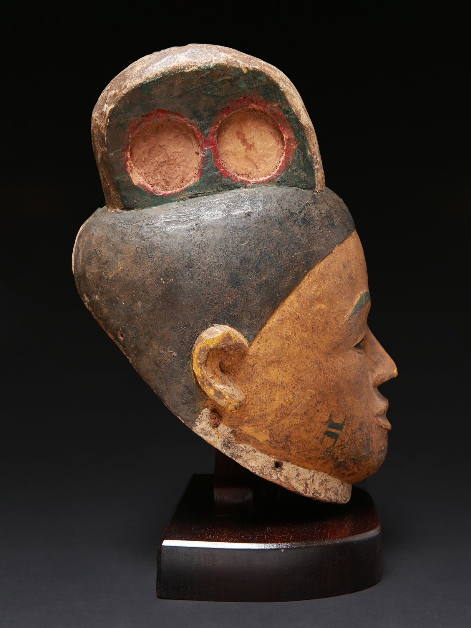 An Ibibio Helmet Mask - 5