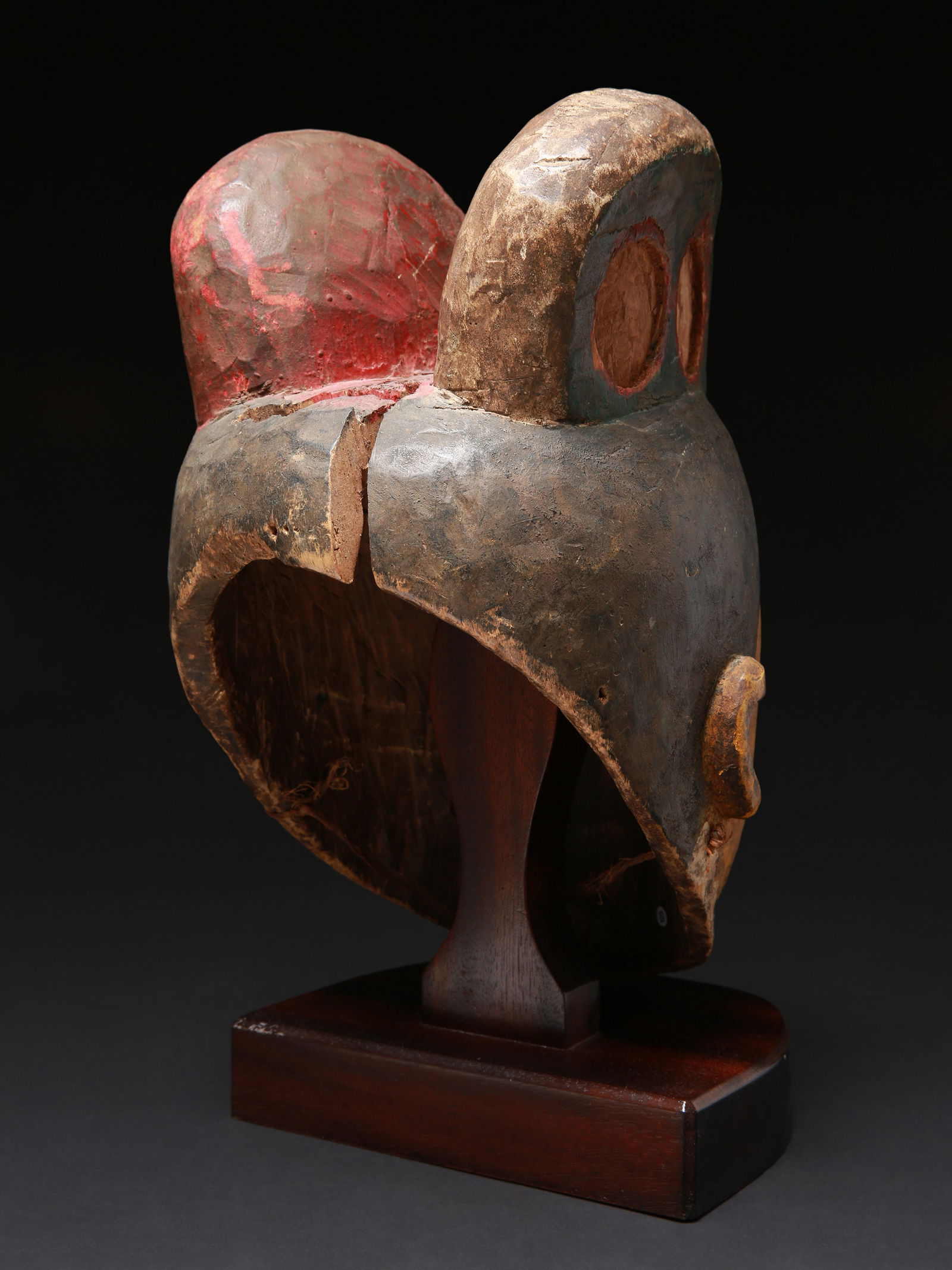 An Ibibio Helmet Mask - 6