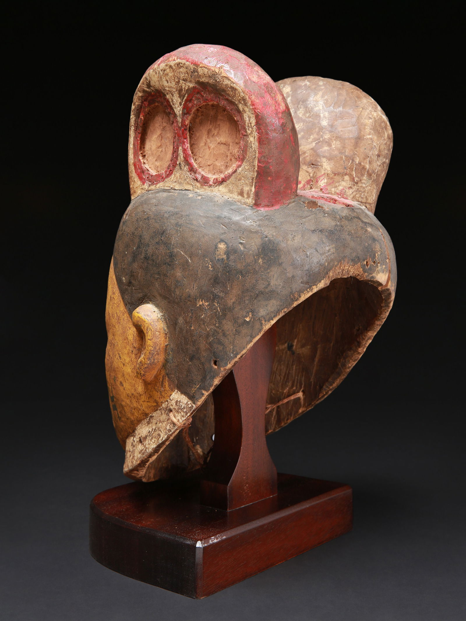 An Ibibio Helmet Mask - 8
