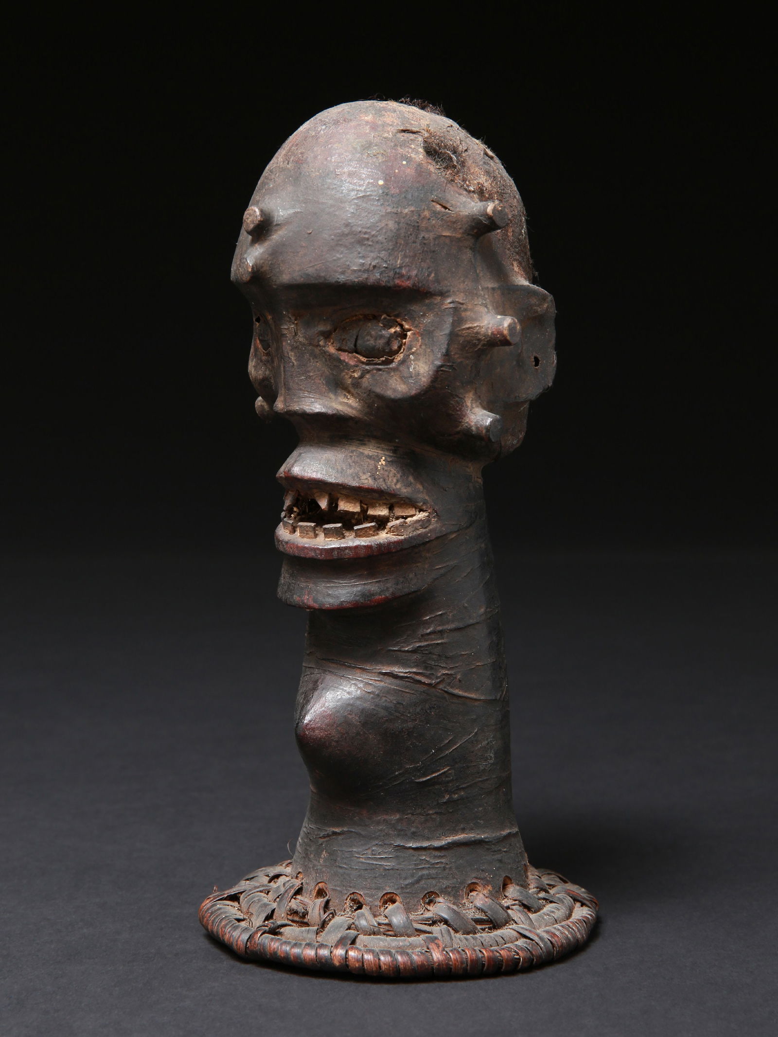 A Widekum Headdress, anthropomorphic Head, "tukum" (1 of 12)