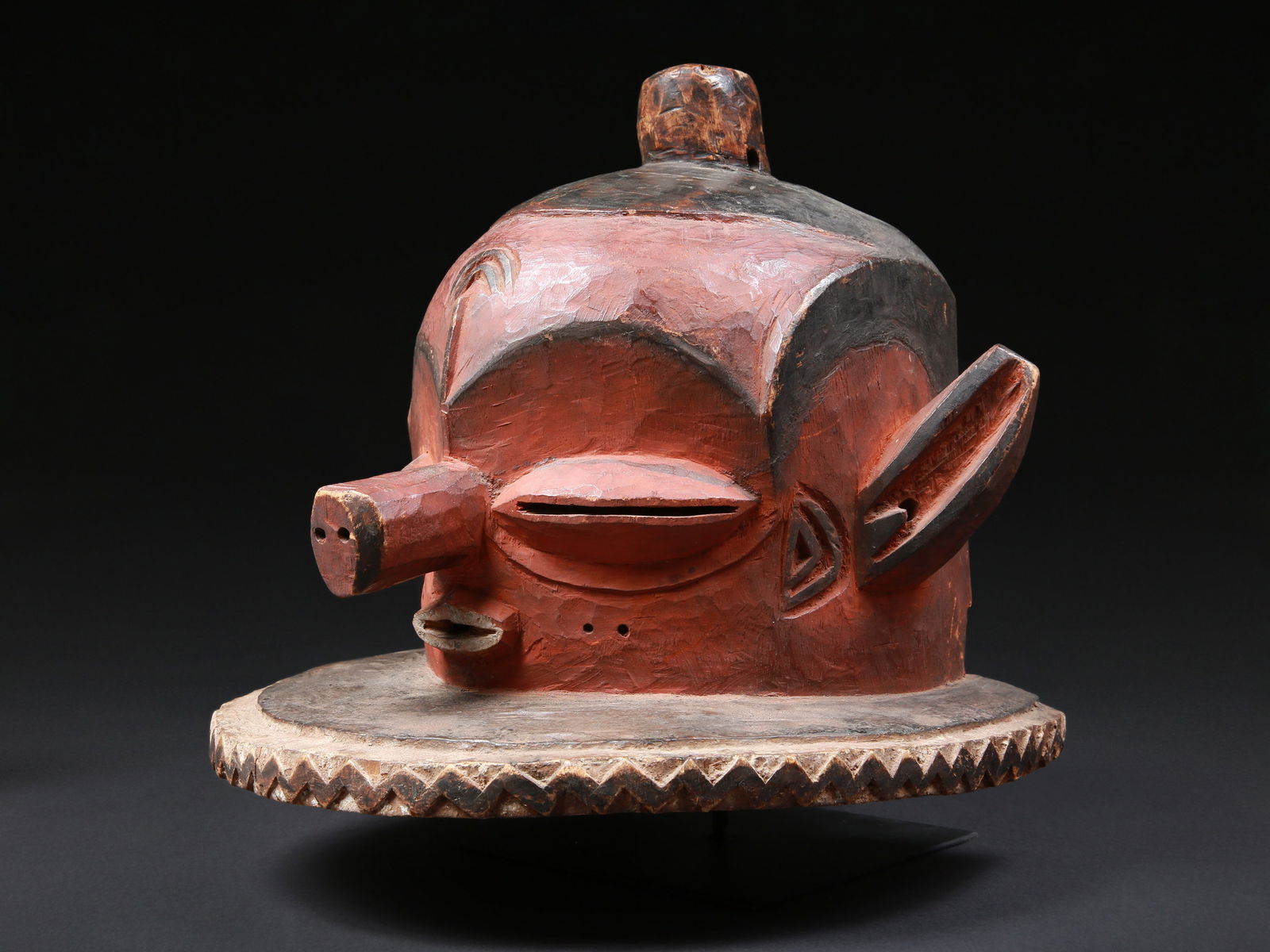 An Pende Helmet Mask, "kipoko" (1 of 12)
