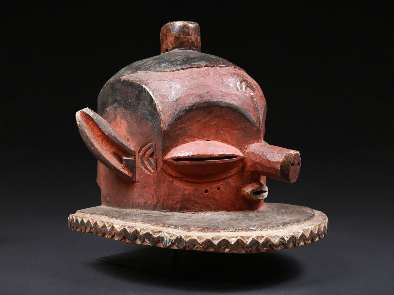 An Pende Helmet Mask, "kipoko" - 4