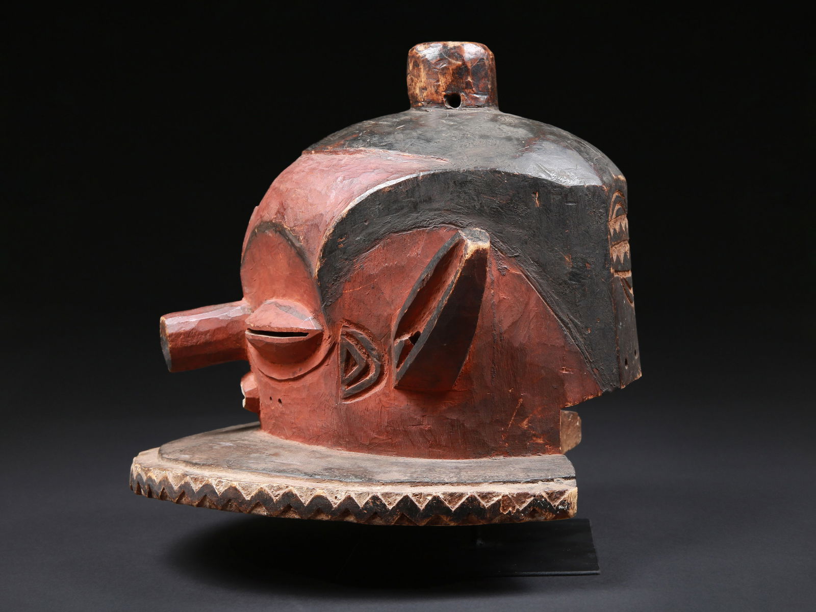 An Pende Helmet Mask, "kipoko" - 9
