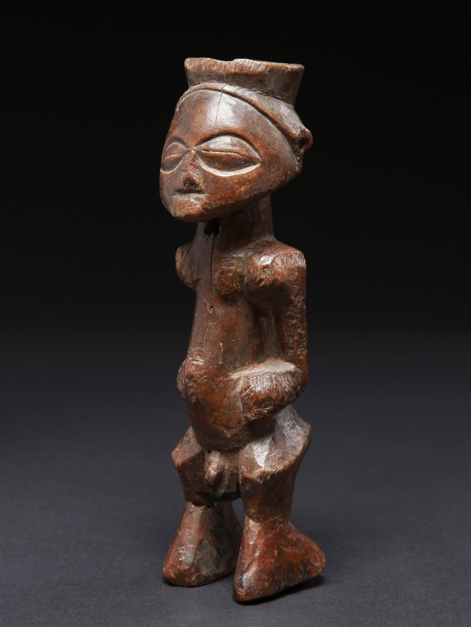 A Luba anthropomorphic Male Figure (1 of 11)