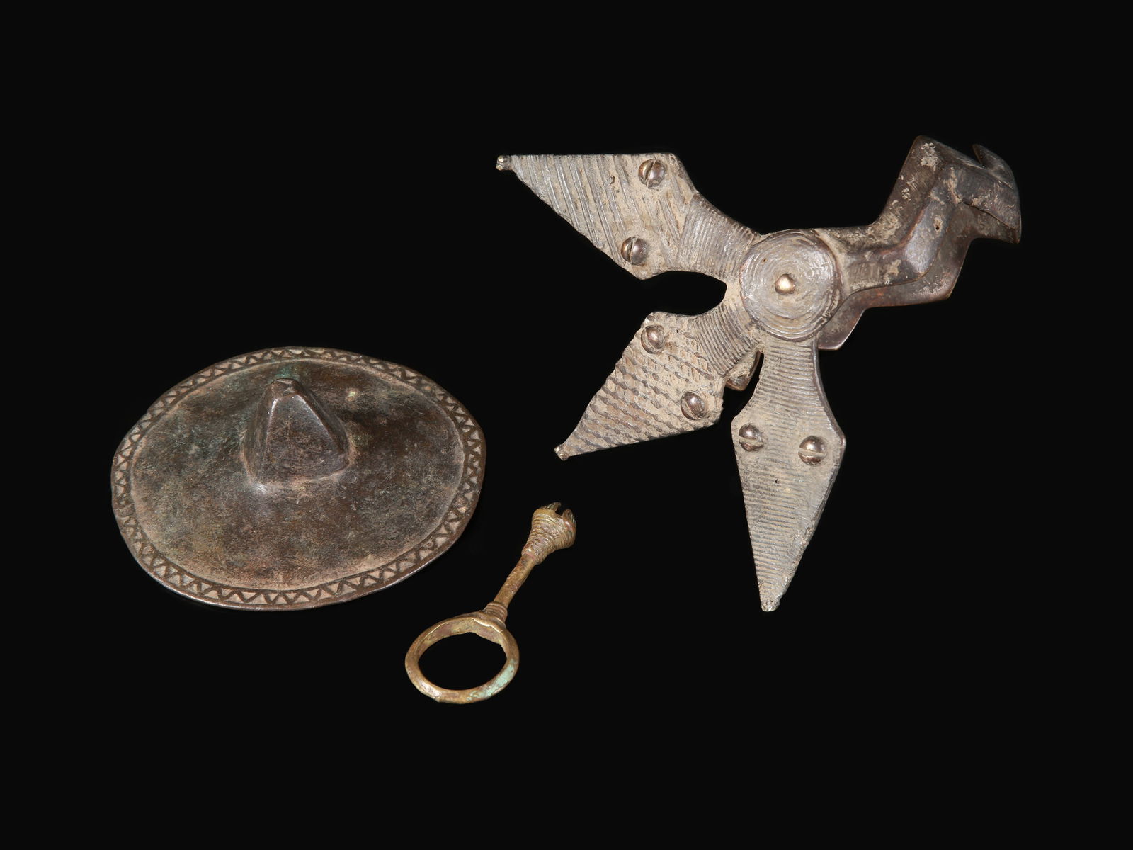 9 Bronze Artifacts - 7