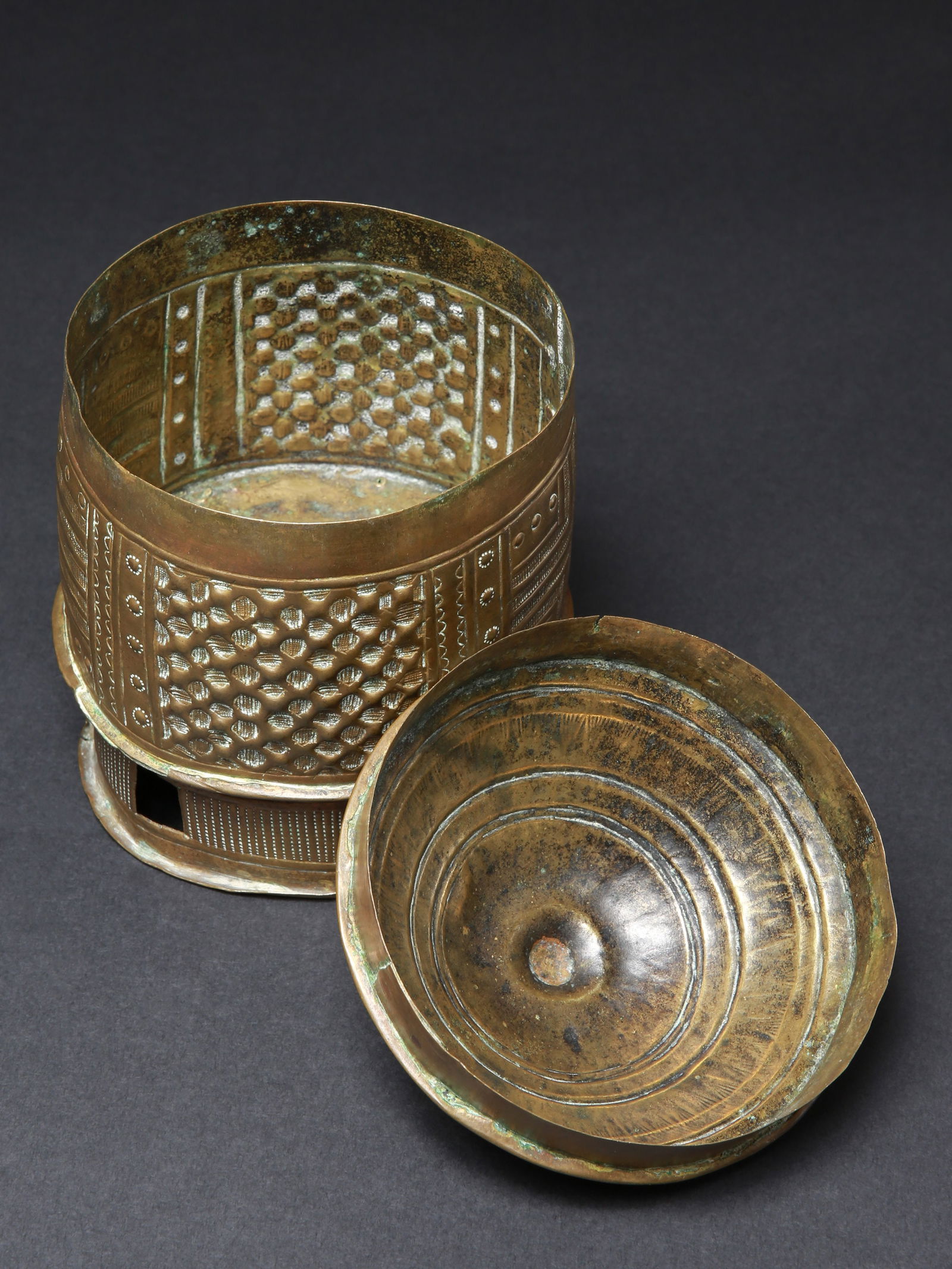 An Asante lidded Vessel, "forowa" - 8