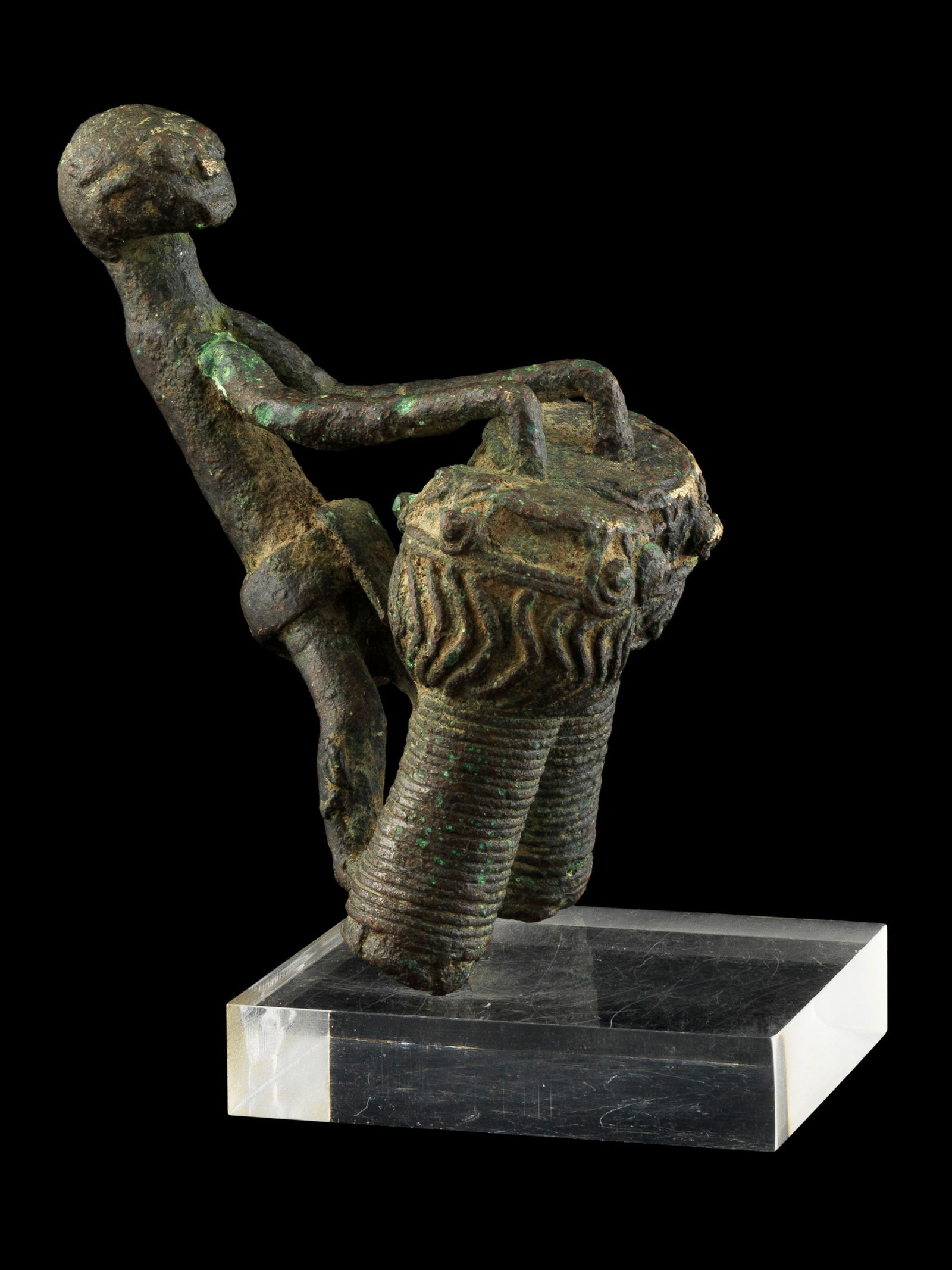 2 Asante figurative Goldweights - 2