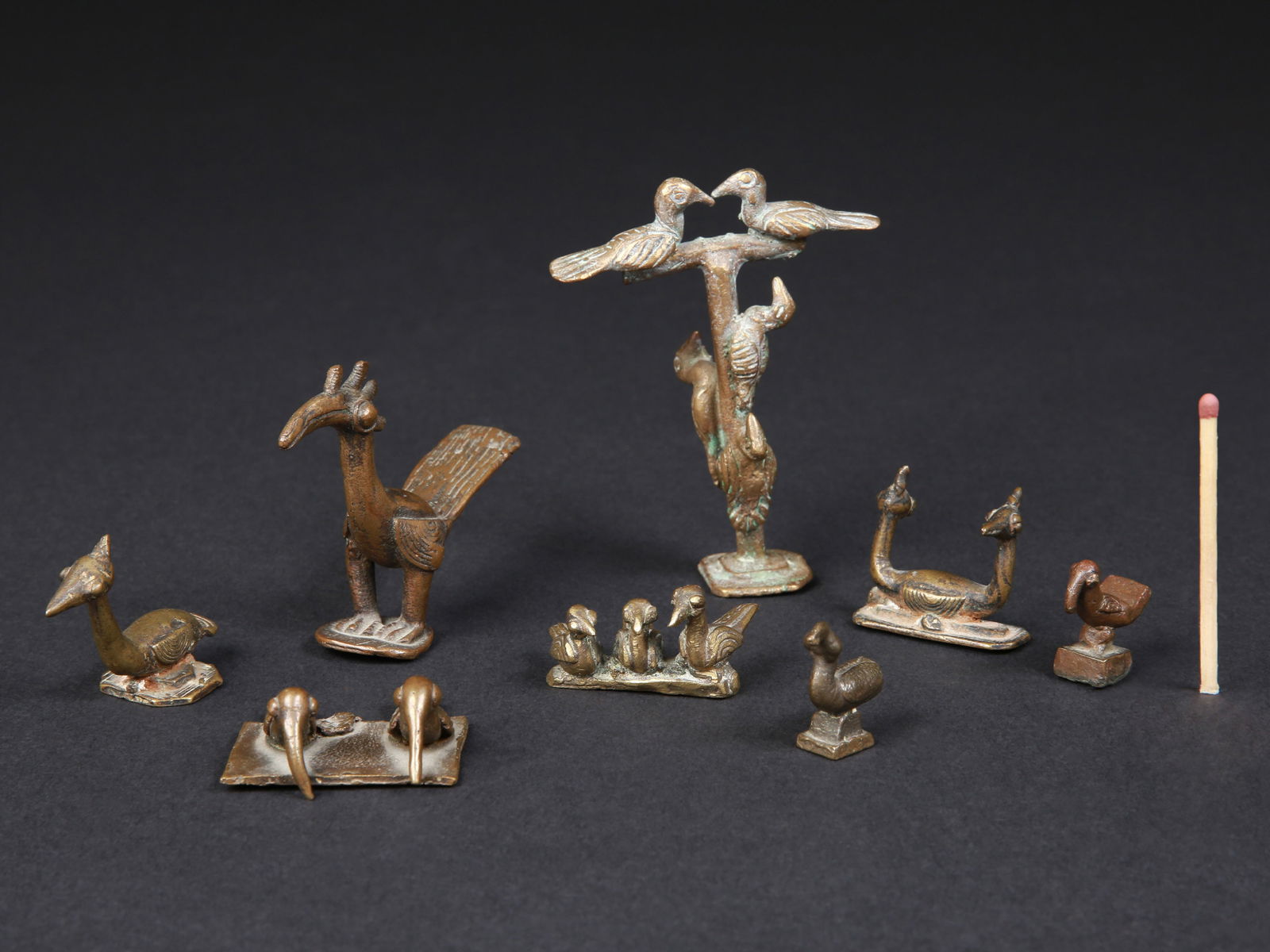 8 Asante figurative Goldweights - 2